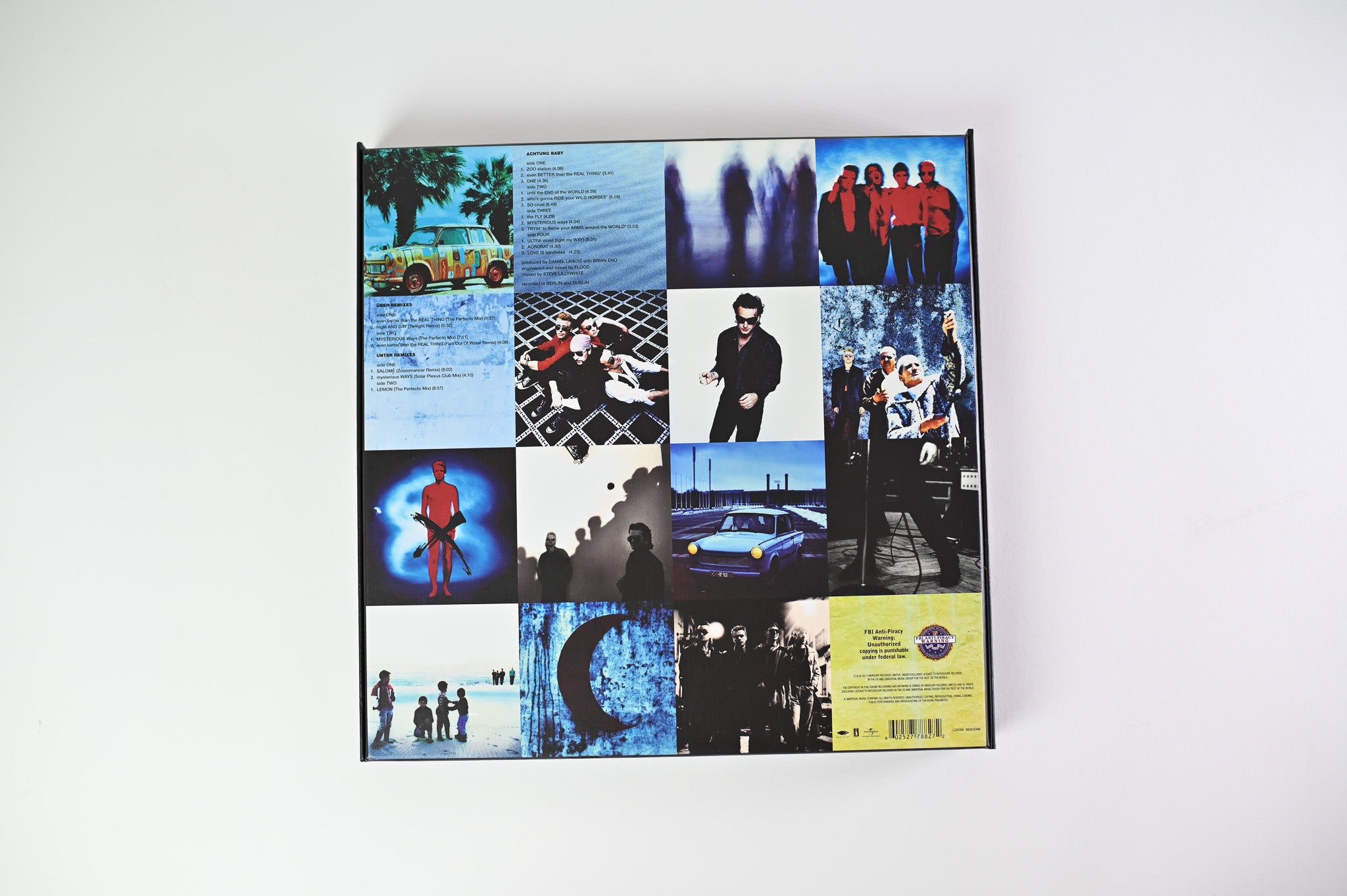 U2 - Achtung Baby on Mercury Interscope Ltd 20th Anniversary Box Set Reissue