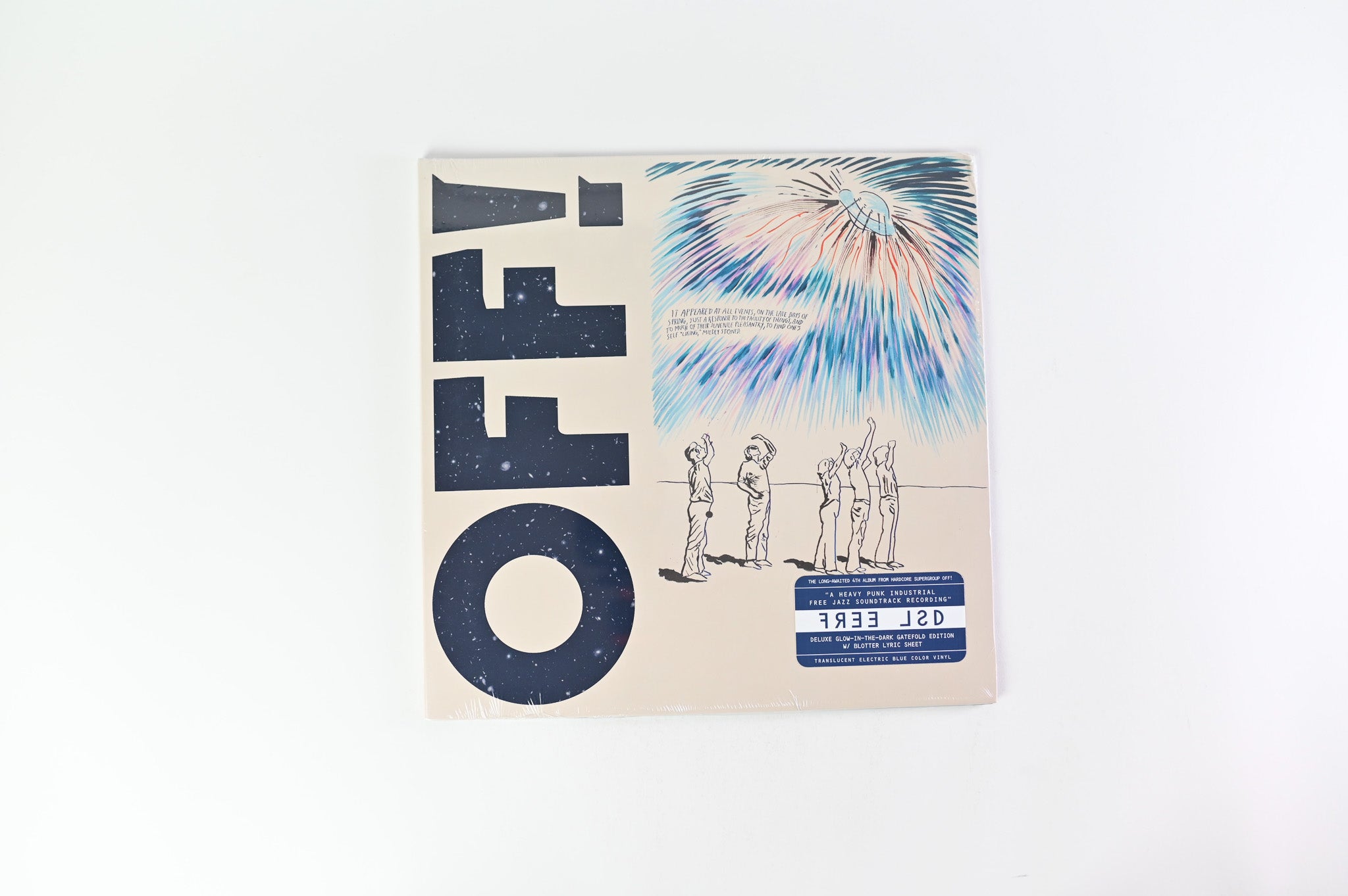 OFF! - Free LSD on Fat Possum Electric Blue Sealed