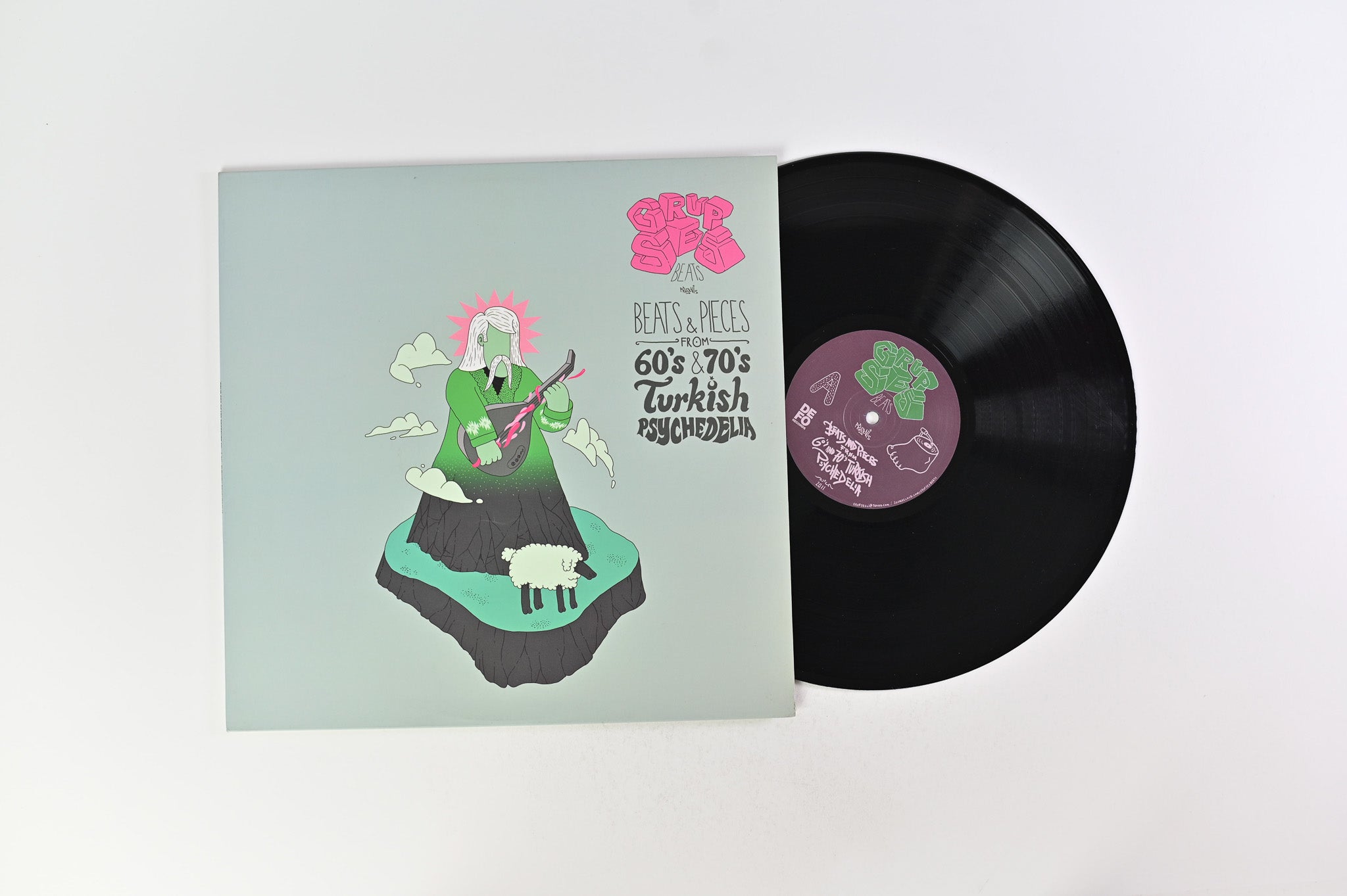 Grup Ses - Beats & Pieces From 60's & 70's Turkish Psychedelia on Defo Holland