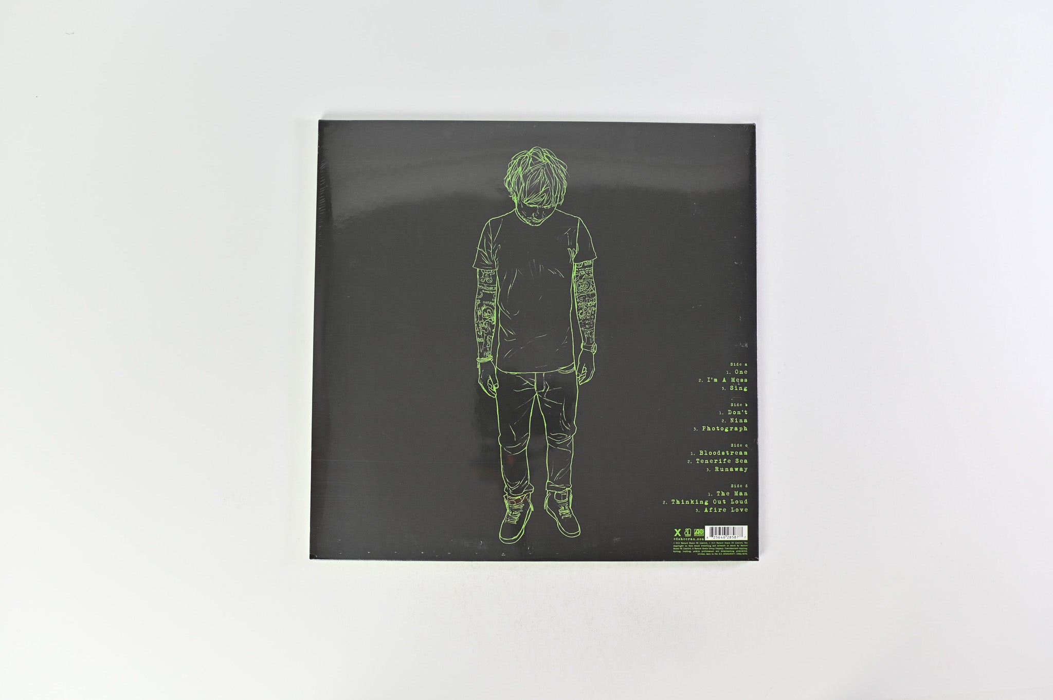 Ed Sheeran - X on Asylum Records / Atlantic - Sealed Green Vinyl