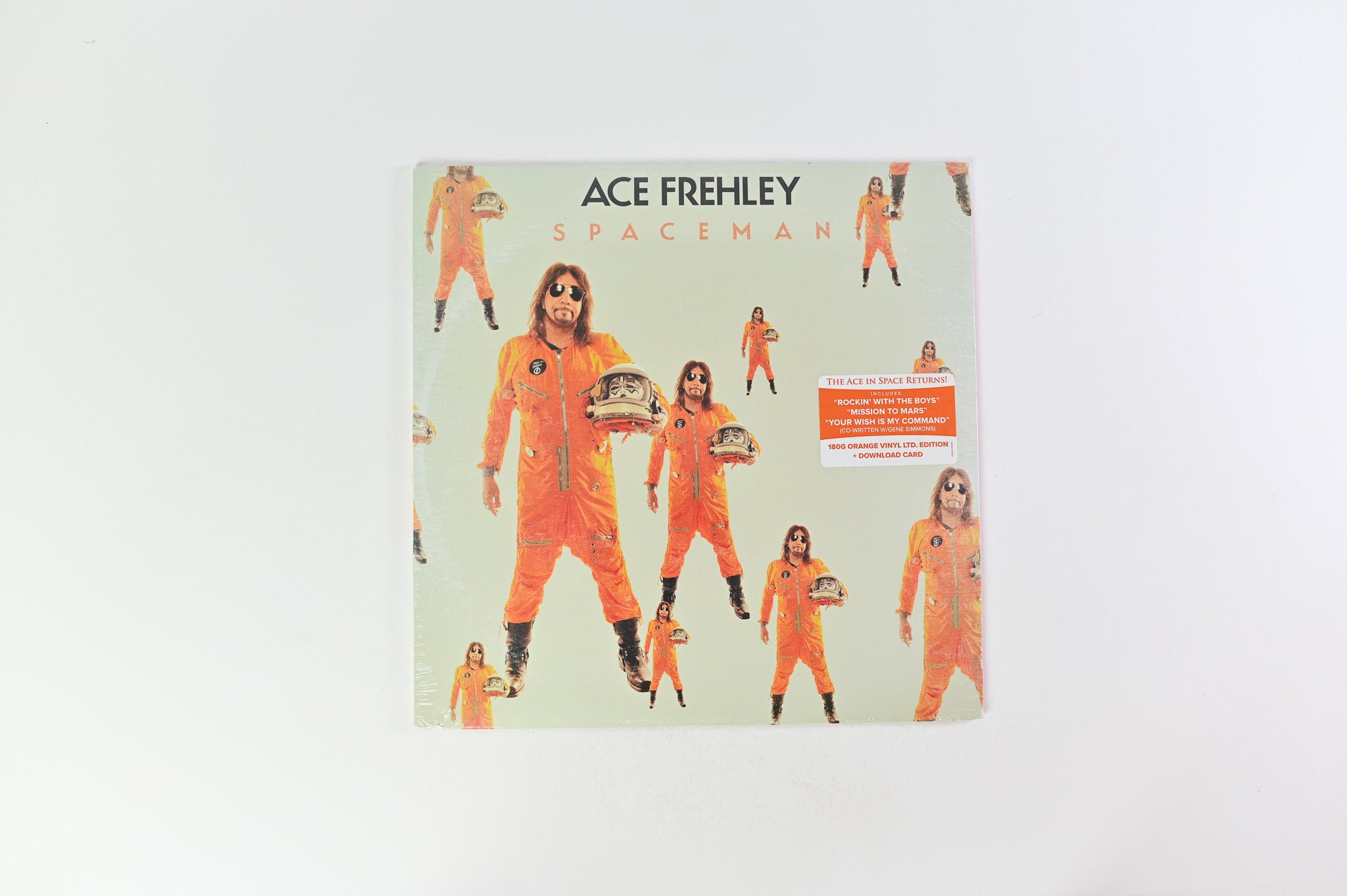 Ace Frehley - Spaceman on eOne - Orange Vinyl - Sealed