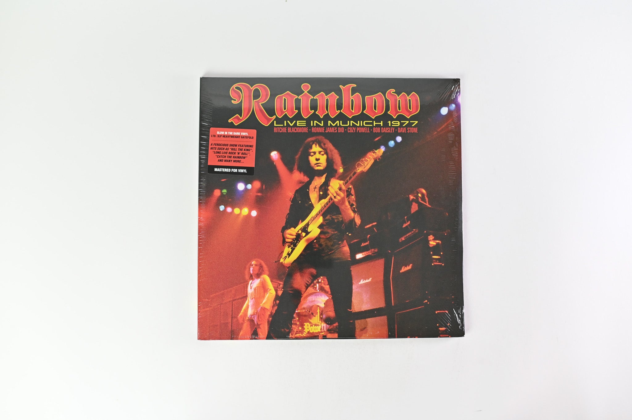 Rainbow - Live In Munich 1977 on Ear Music Classics Ltd Glow in the Dark Vinyl Reissue Sealed