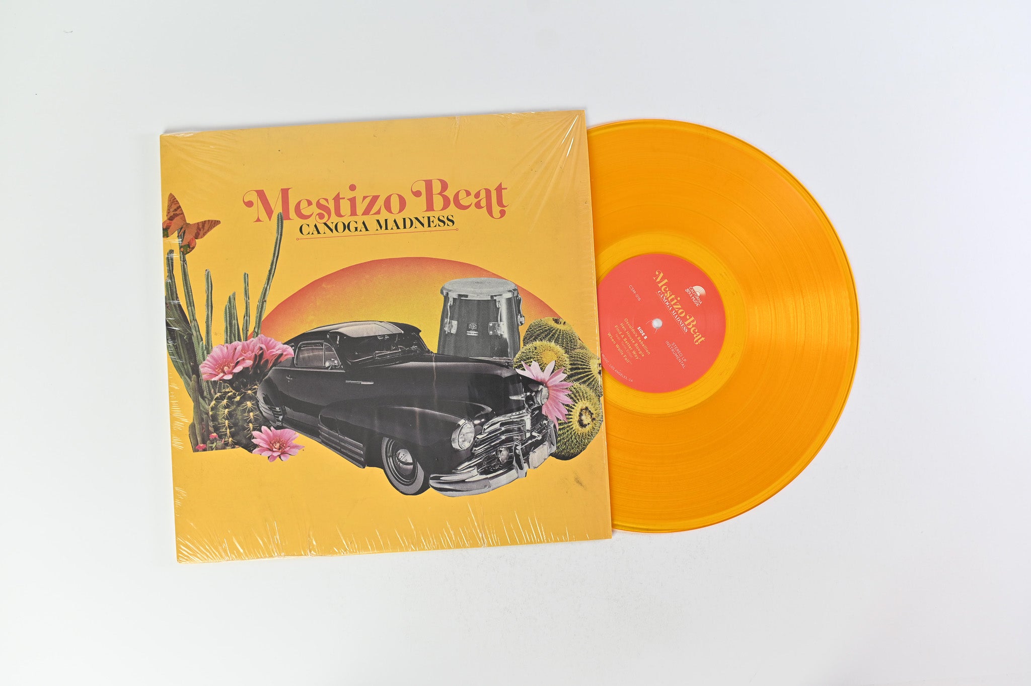 Mestizo Beat - Canoga Madness on California Soul Music - Orange Vinyl