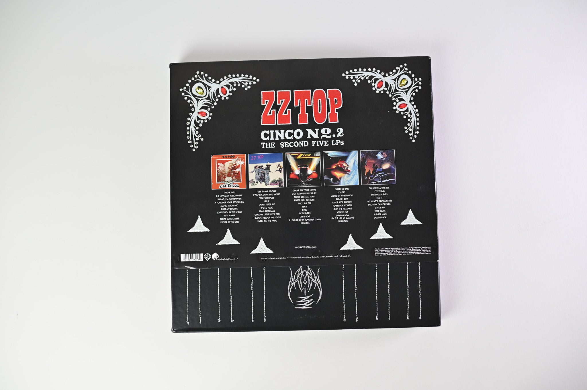 ZZ Top - Cinco No. 2 (The Second Five LPs) on WB Box Set Reissue