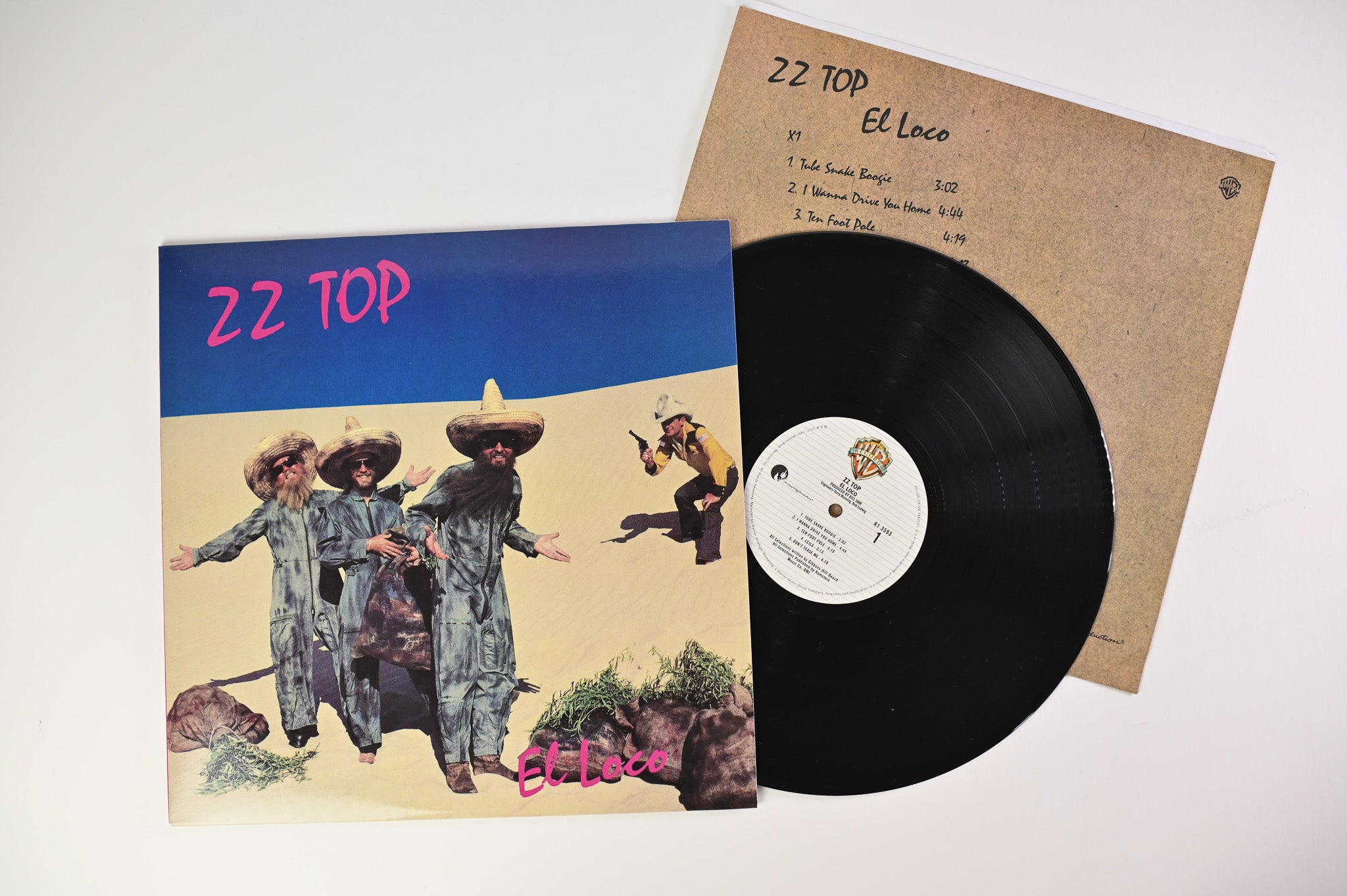 ZZ Top - Cinco No. 2 (The Second Five LPs) on WB Box Set Reissue