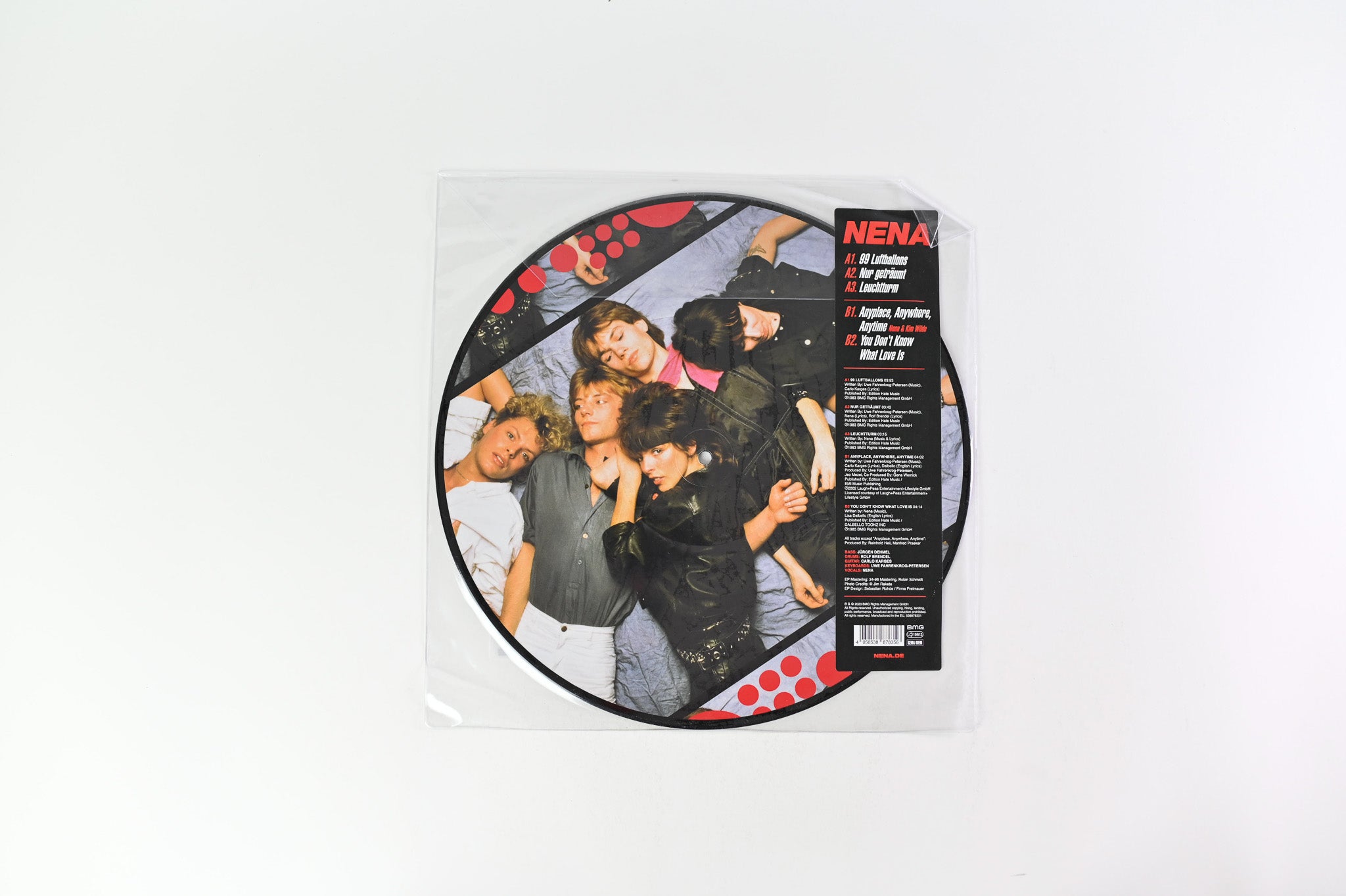 Nena - 40 Years 99 Luftballons: The 40th Anniversary EP on BMG RSD 2023 Ltd 45 RPM Picture Disc Reissue