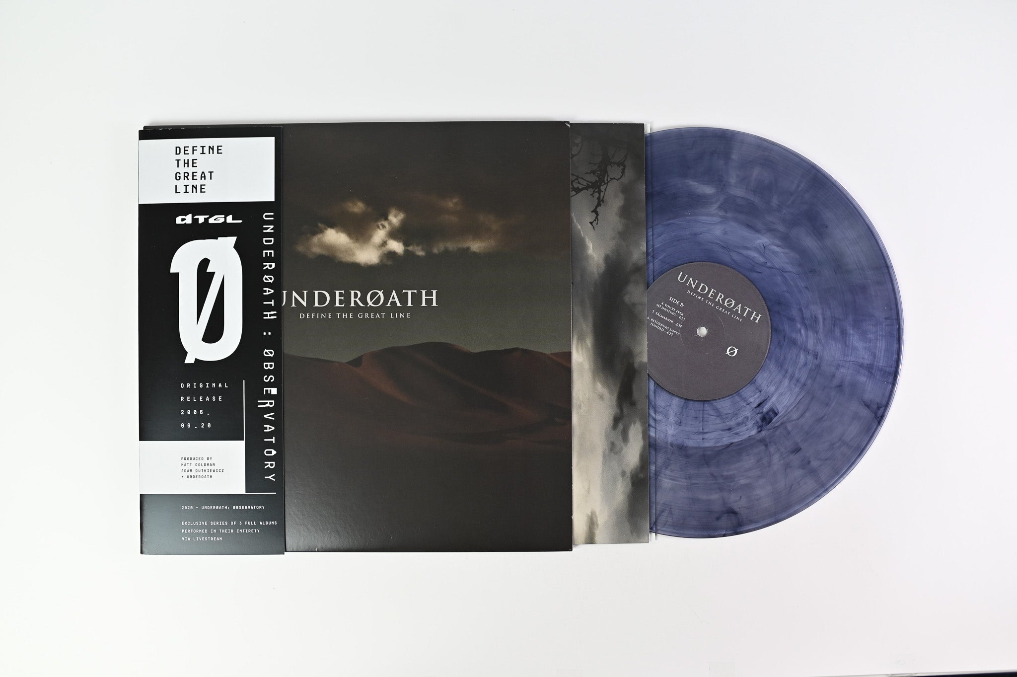 Underoath - Define The Great Line Clear With Black Smoke Reissue