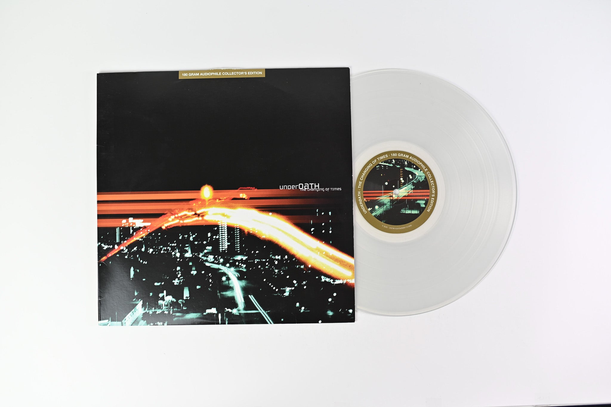 Underoath - The Changing Of Times on Underoath Music Ltd Clear 180 Gram Reissue