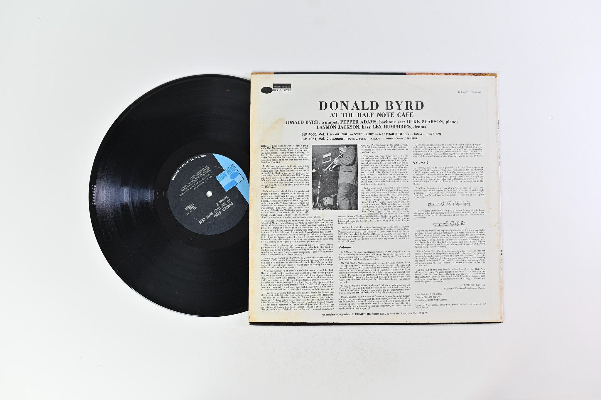 Donald Byrd - At The Half Note Cafe (Volume 2) on Blue Note