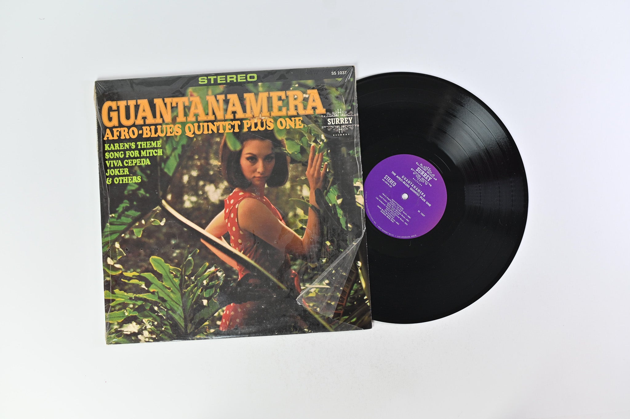 The Afro Blues Quintet Plus One - Guantanamera on Surrey Records