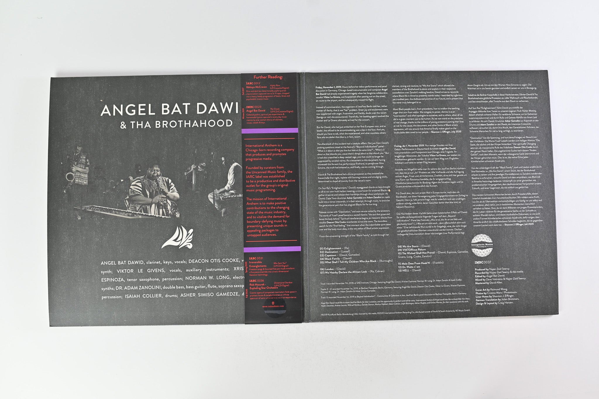 Angel Bat Dawid - Live on International Anthem Recording Company