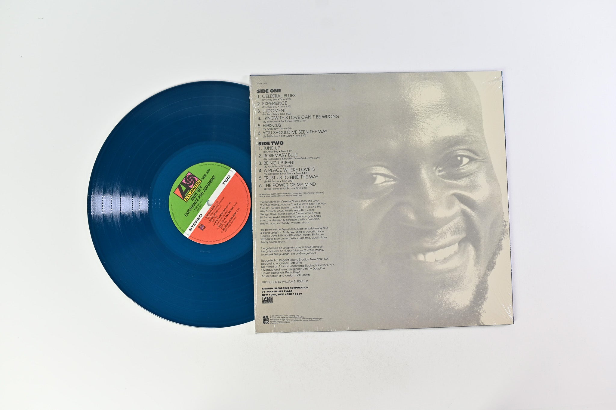 Andy Bey - Experience And Judgment on Real Gone Music - Blue Vinyl