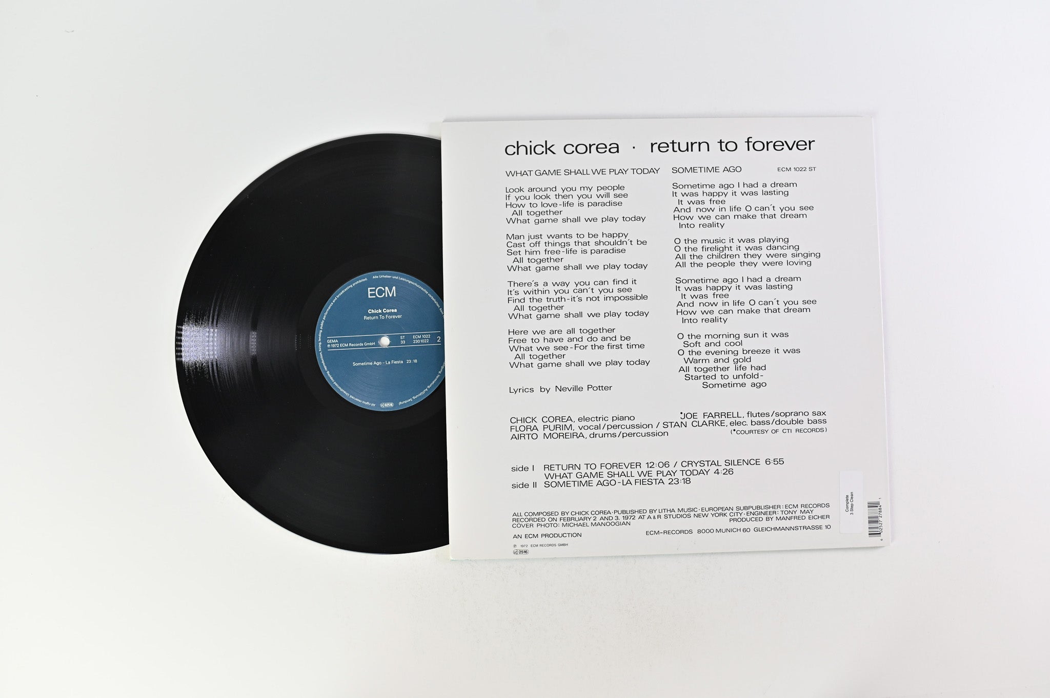 Chick Corea - Return To Forever on ECM Records