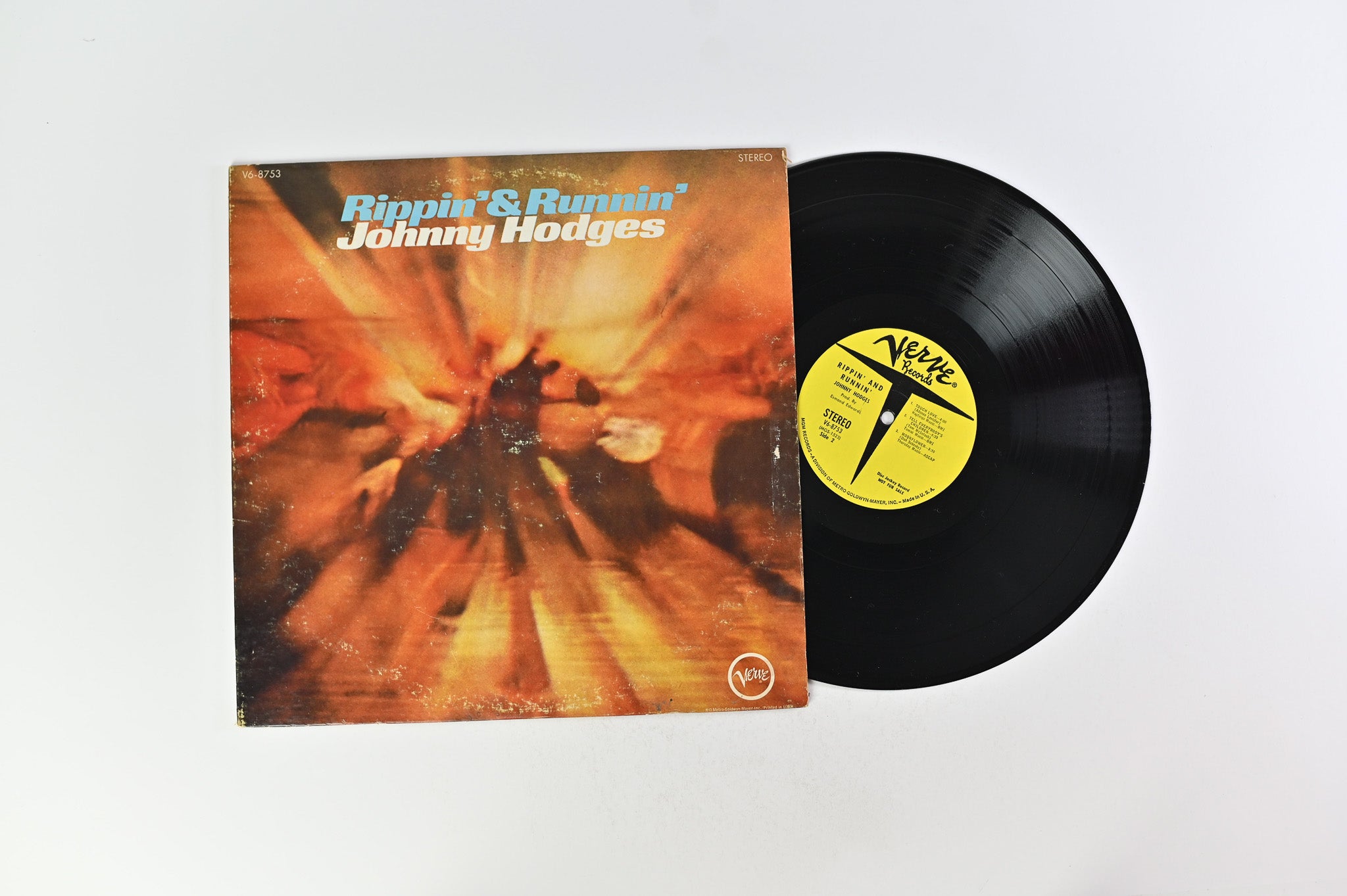 Johnny Hodges - Rippin' & Runnin' on Verve Records - Promo