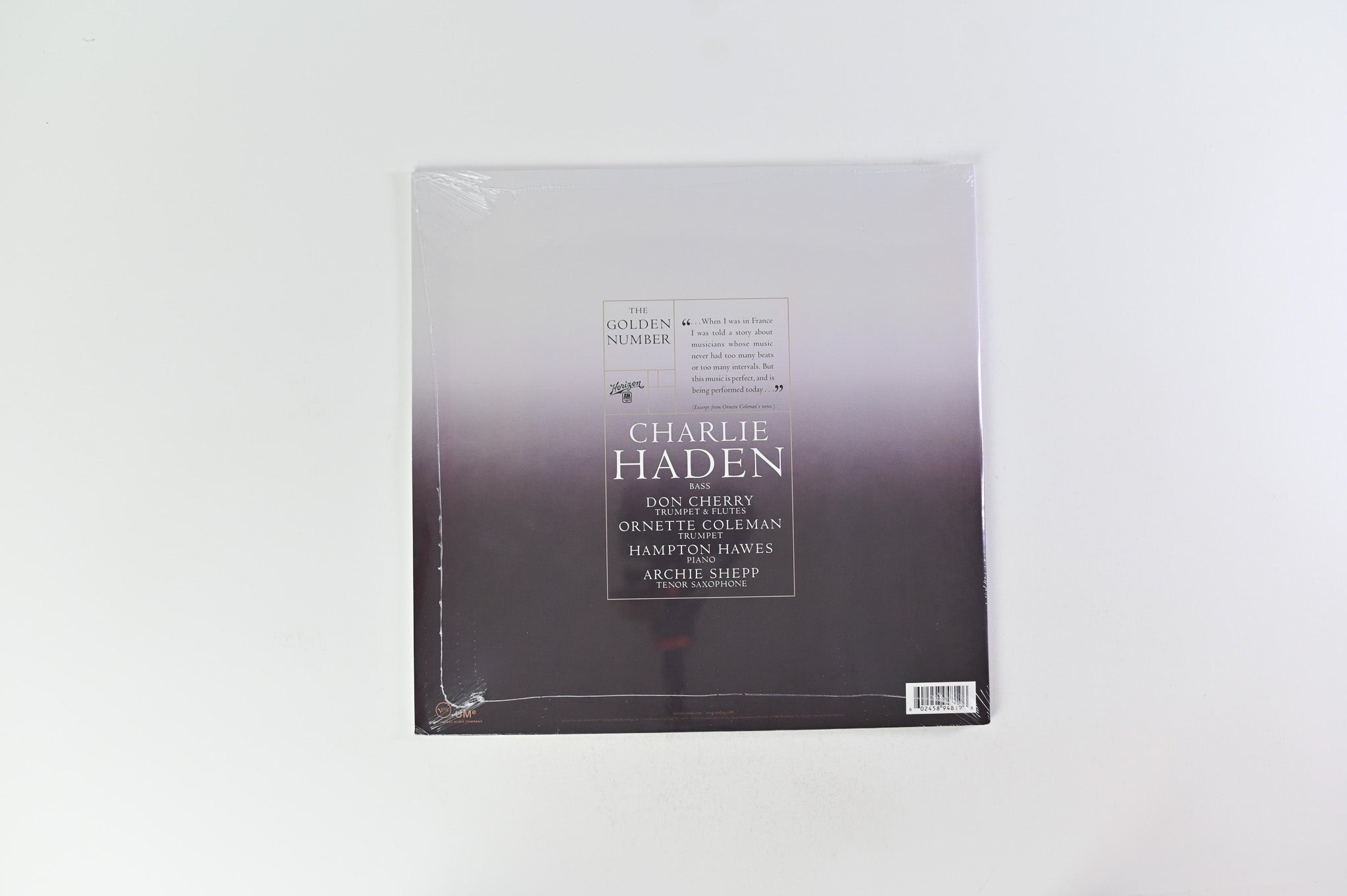 Charlie Haden - The Golden Number on Verve - Verve By Request Series Sealed