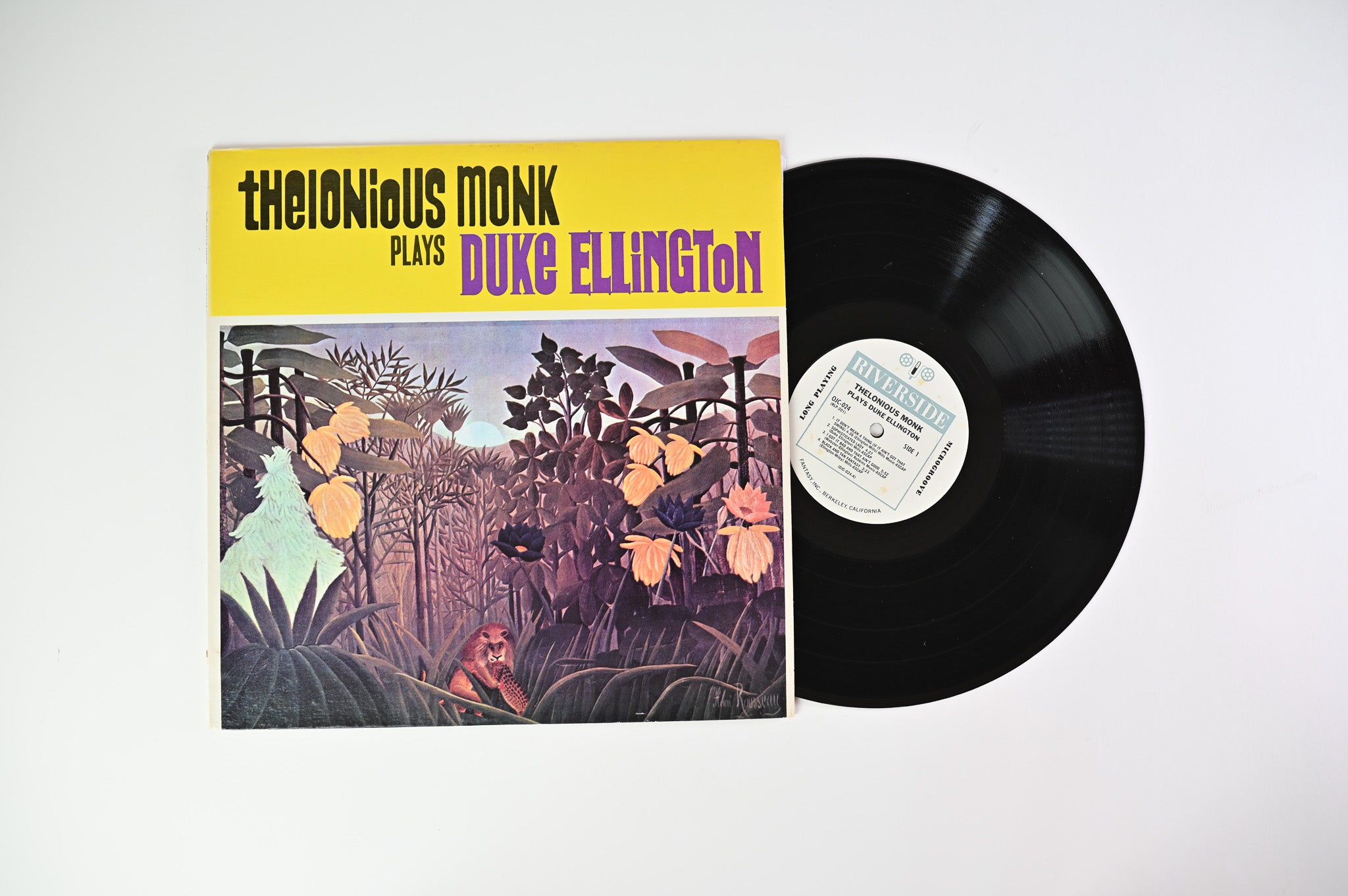 Thelonious Monk - Thelonious Monk Plays Duke Ellington on Riverside OJC Reissue