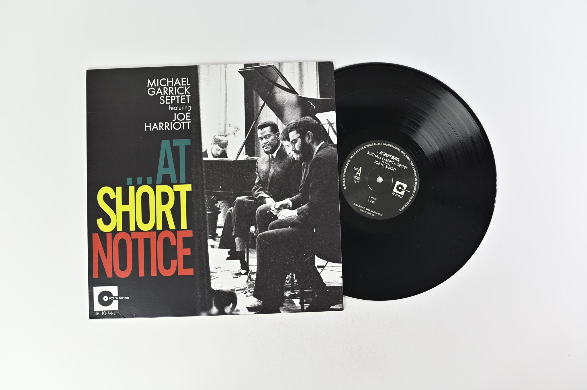 Michael Garrick Septet - ...At Short Notice on Jazz In Britain