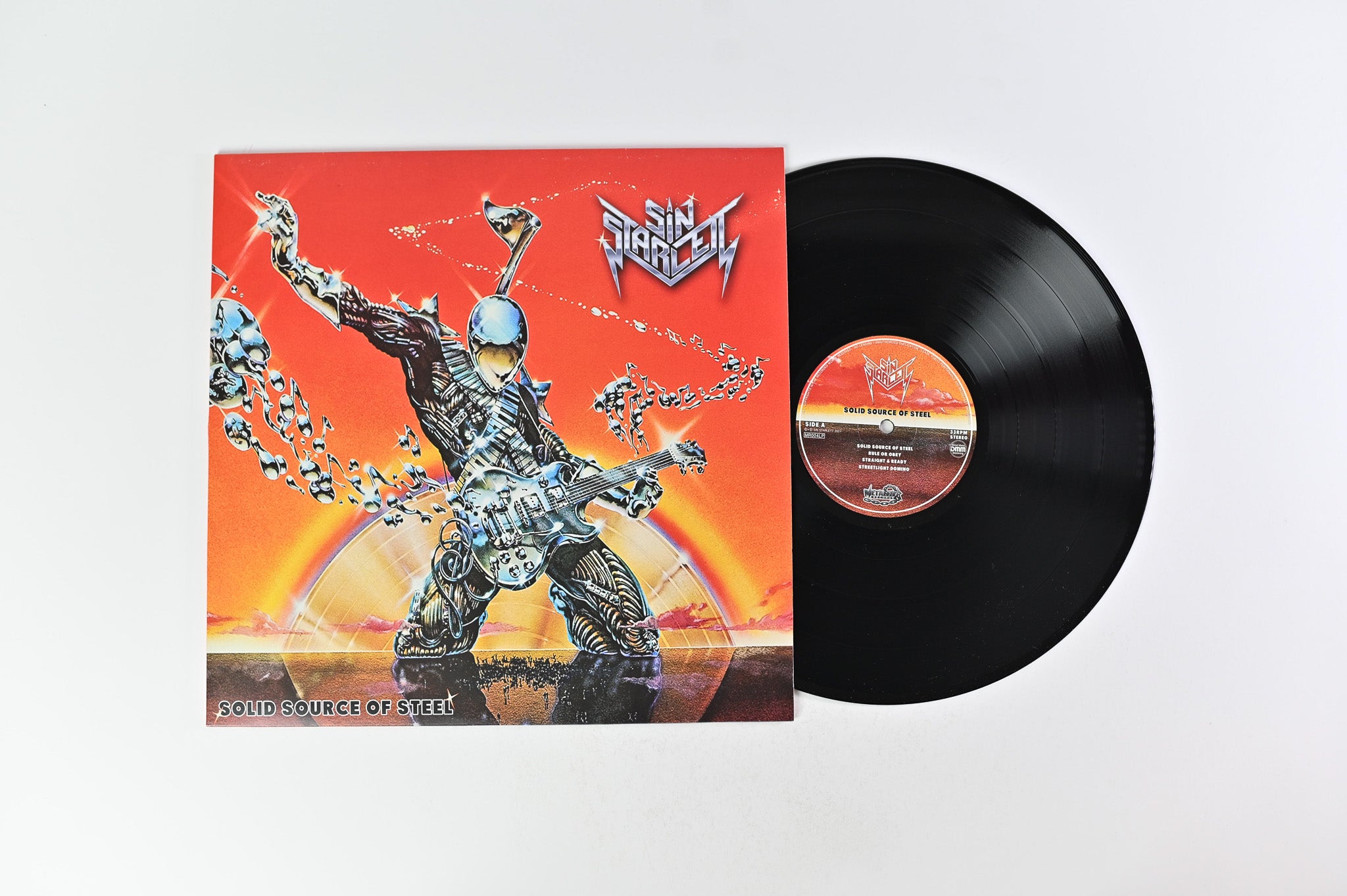 Sin Starlett - Solid Source Of Steel on Metalizer Records