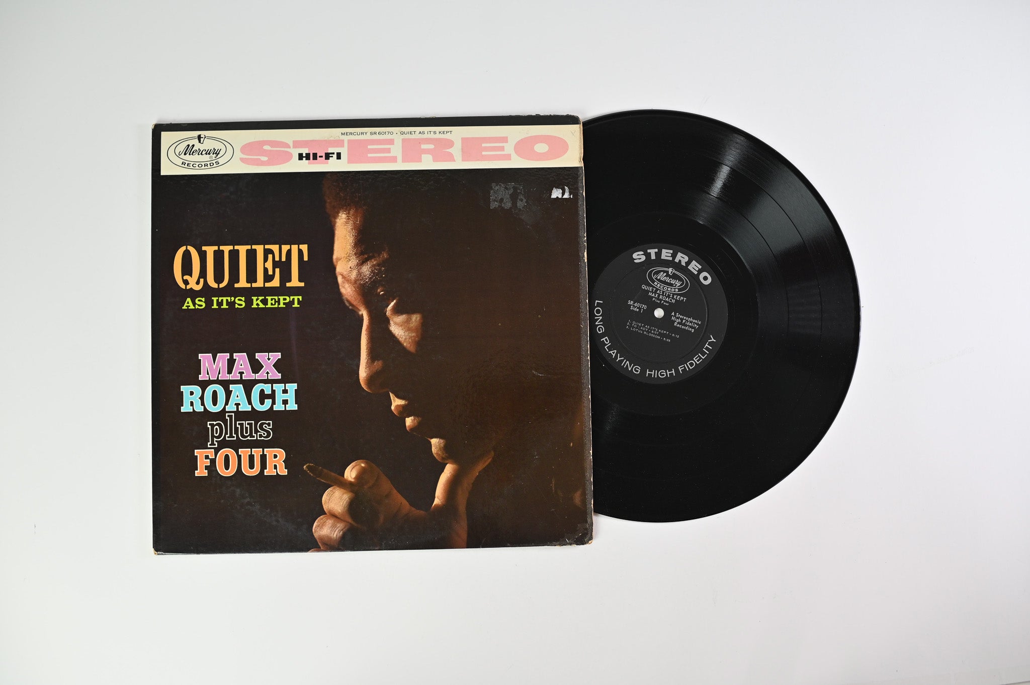 Max Roach Plus Four - Quiet As It's Kept on Mercury - Stereo