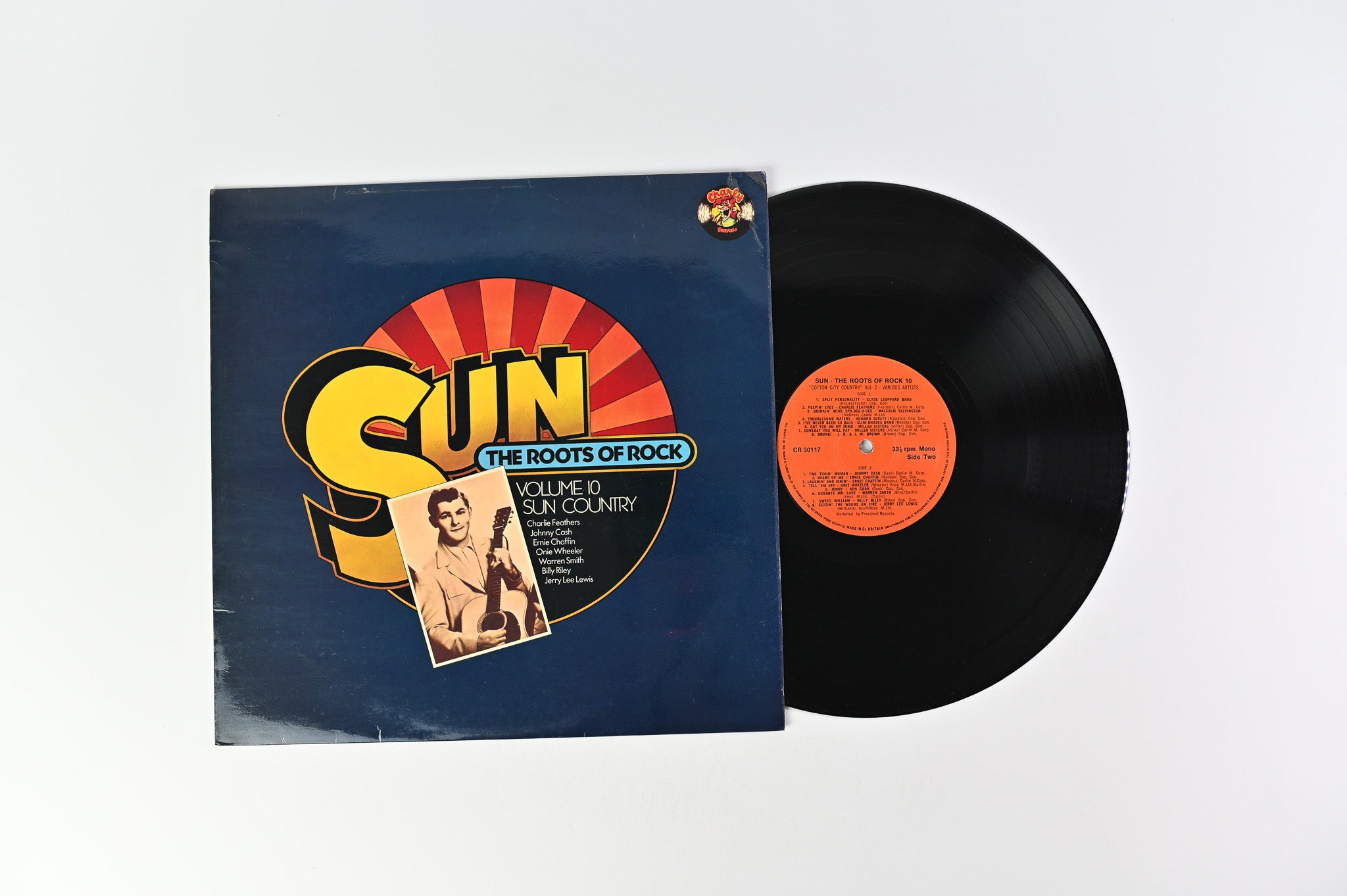 Various - Sun: The Roots Of Rock: Volume 10: Sun Country on Charly Records - Mono