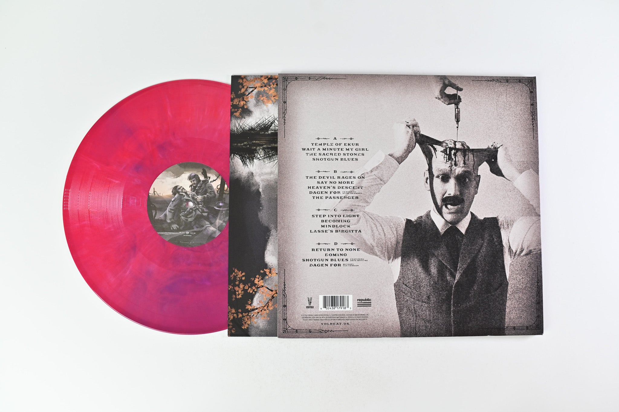 Volbeat - Servant Of The Mind on Vertigo Ltd Colored Vinyl