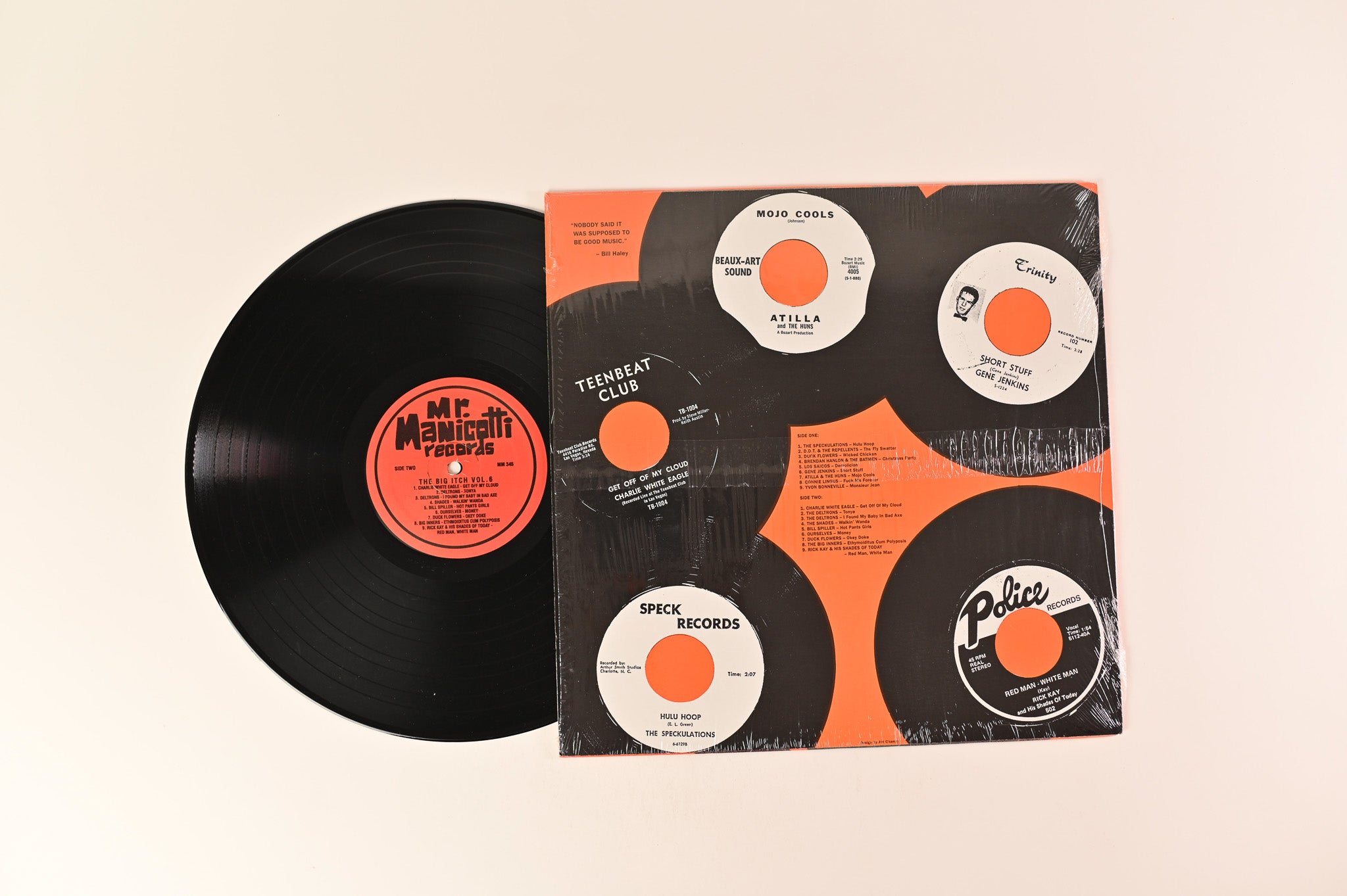 Various - The Big Itch Volume Six on Mr. Manicotti Records