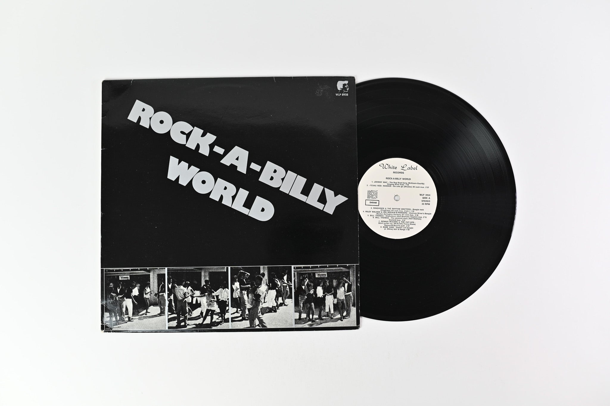 Various - Rock-A-Billy World on White Label Records