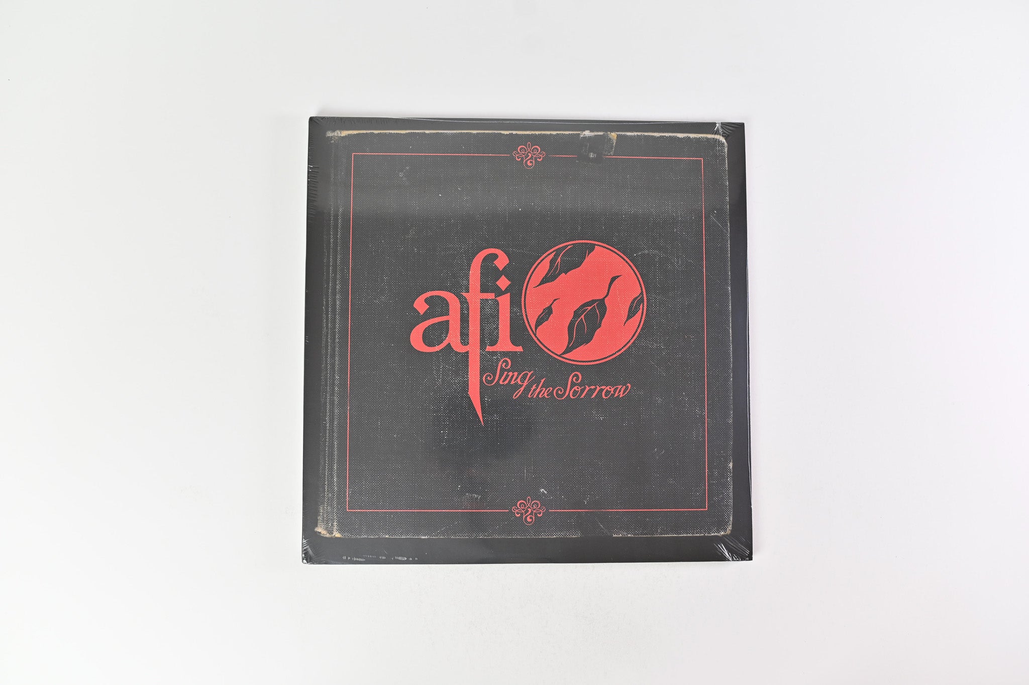 AFI - Sing The Sorrow on Geffen Ltd Black & Red Pinwheel With Red Splatter Reissue Sealed