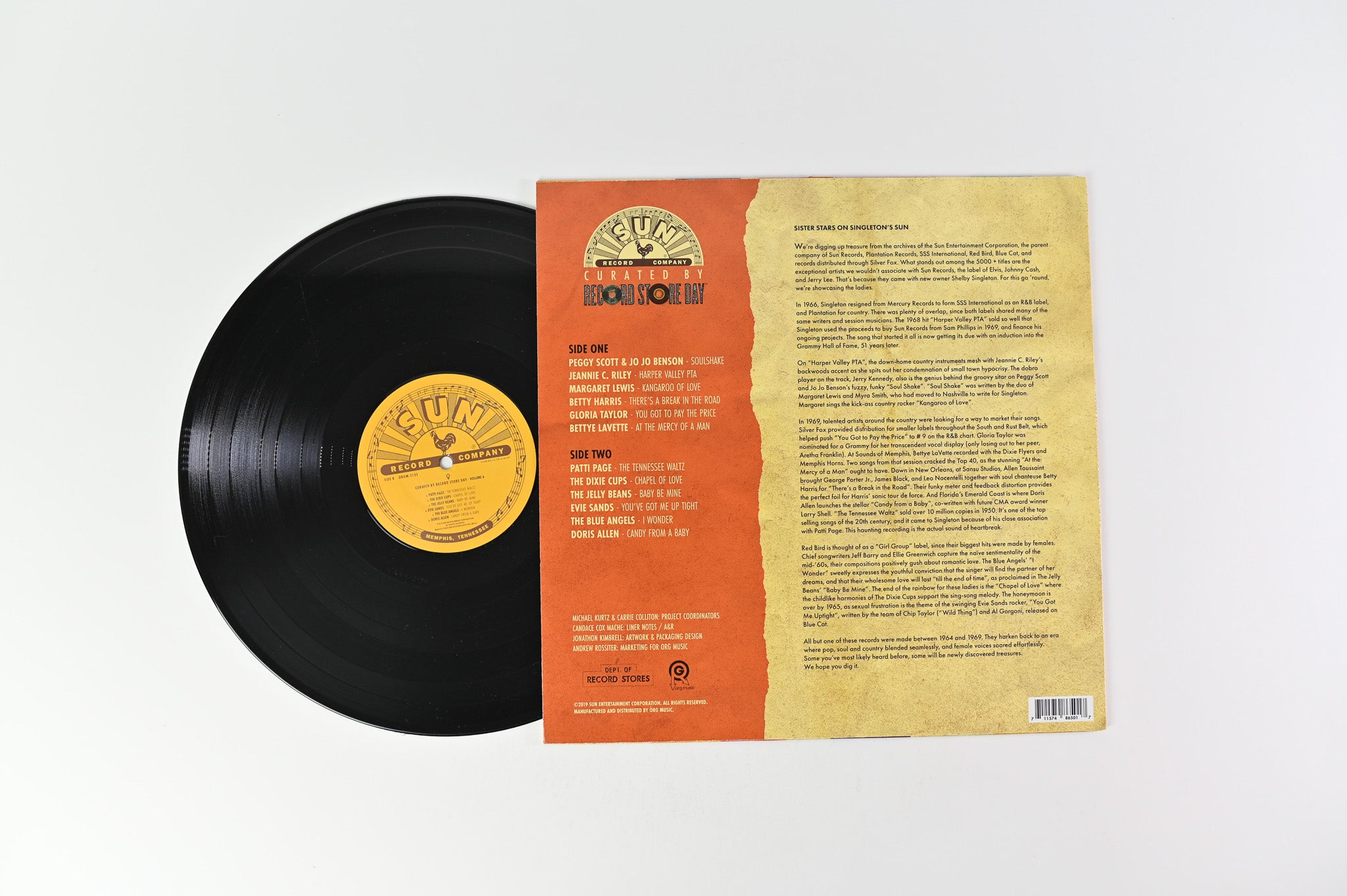 Various - Sun Records Curated By Record Store Day Volume 6 on Sun Records