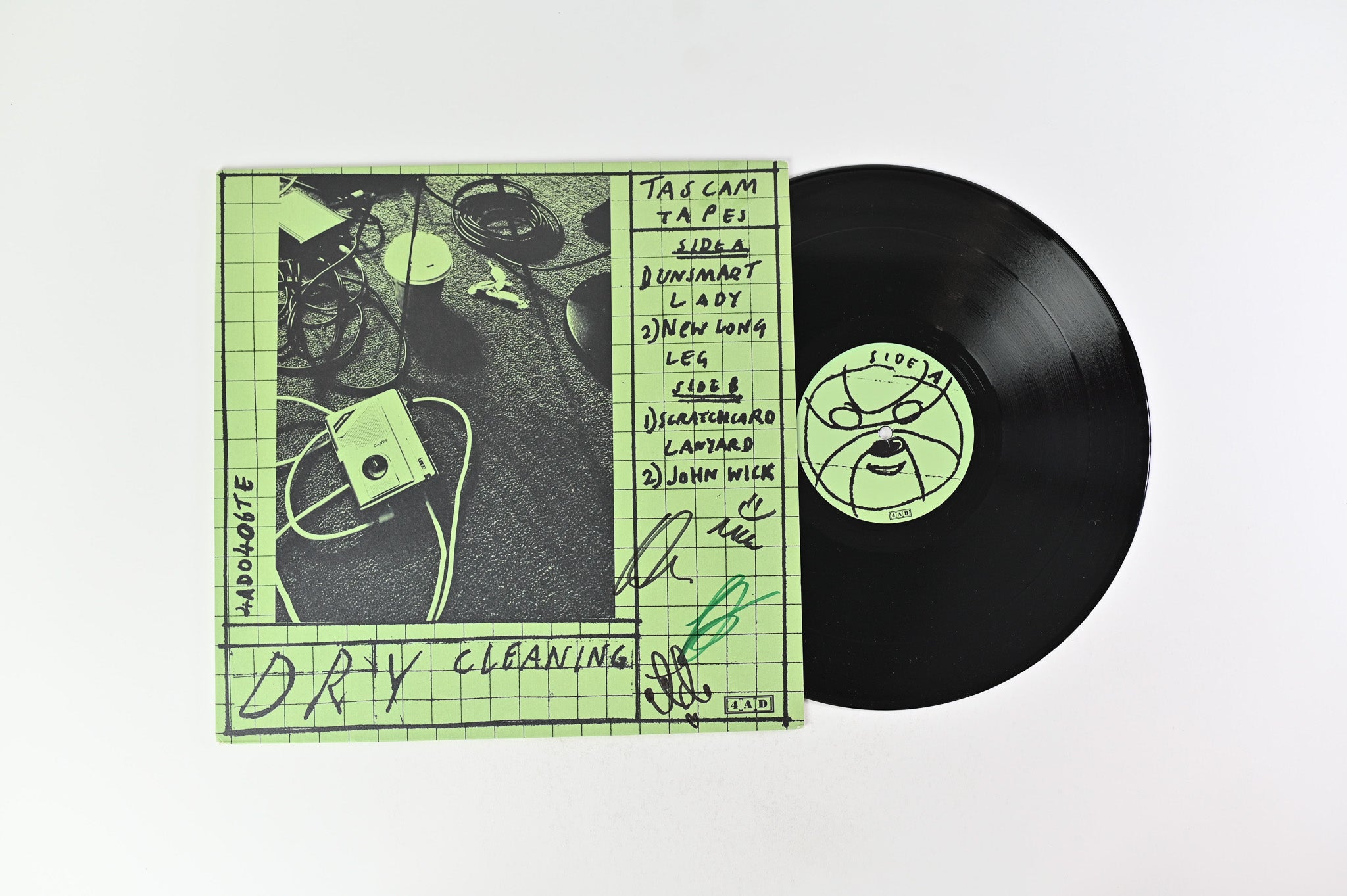 Dry Cleaning - Tascam Tapes on 4AD Ltd 45 RPM 12" EP