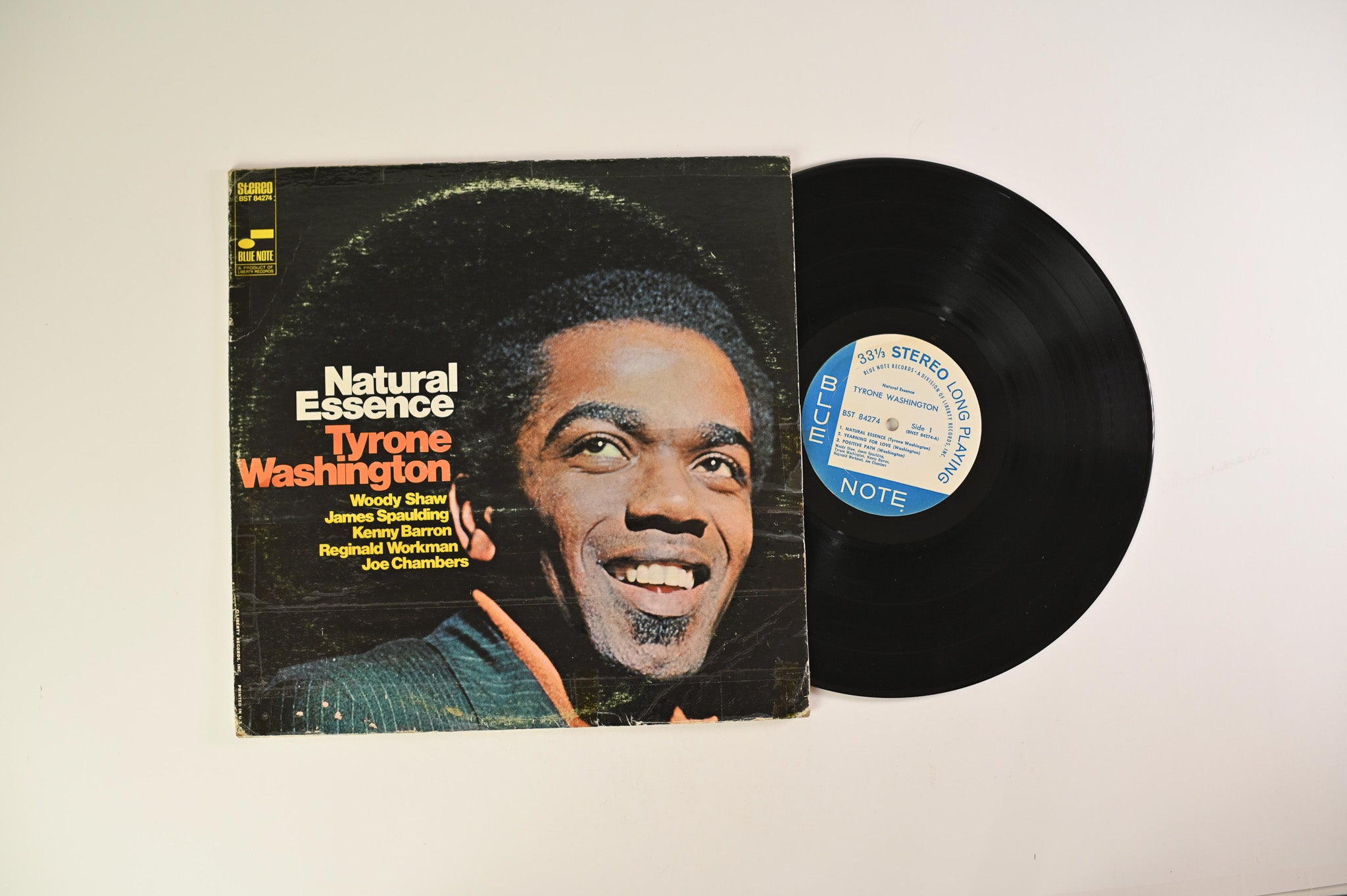 Tyrone Washington - Natural Essence on Blue Note – BST 84274