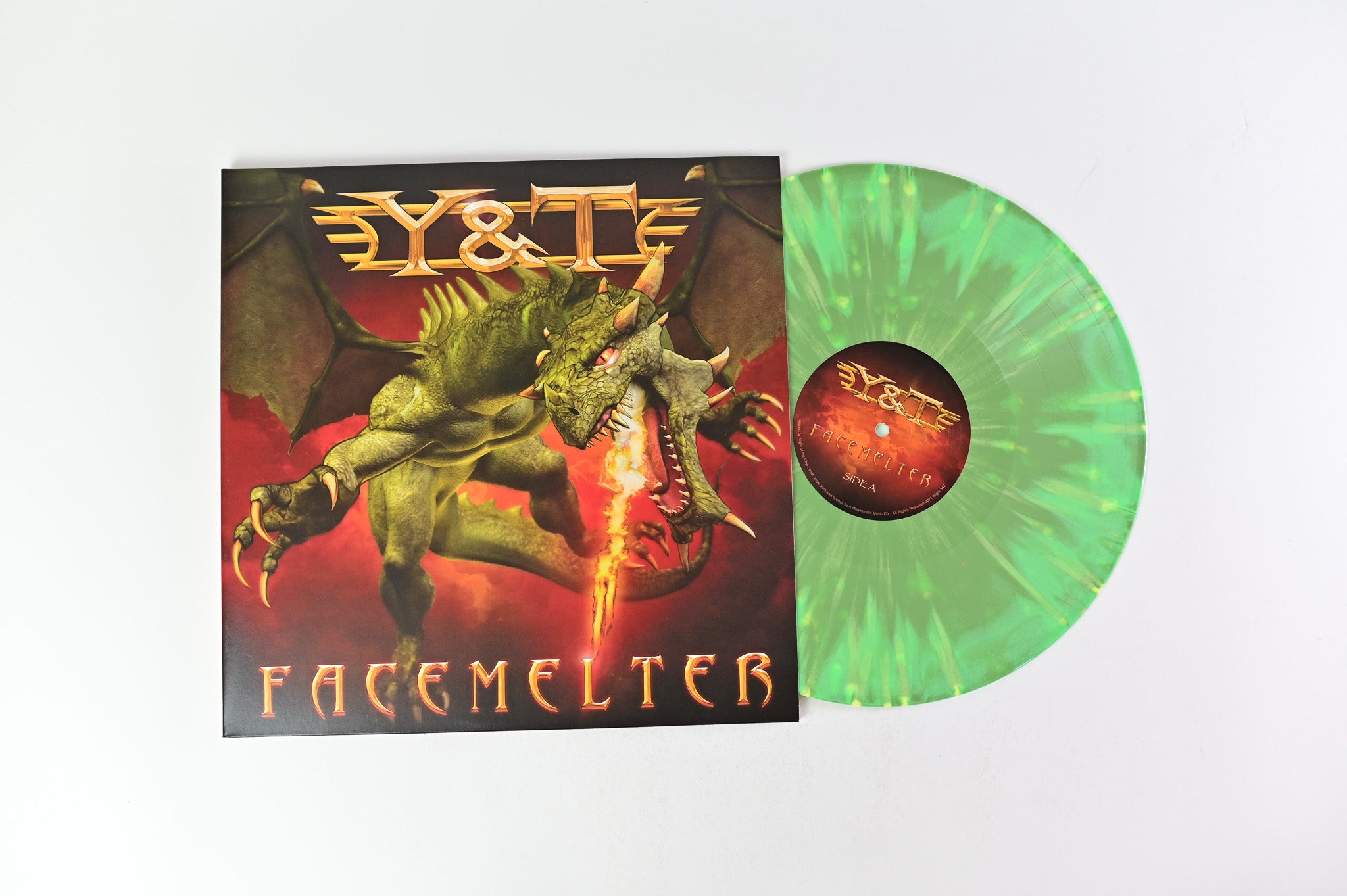 Y & T - Facemelter on Night of the Vinyl Dead Ltd Numbered Green Splatter Reissue