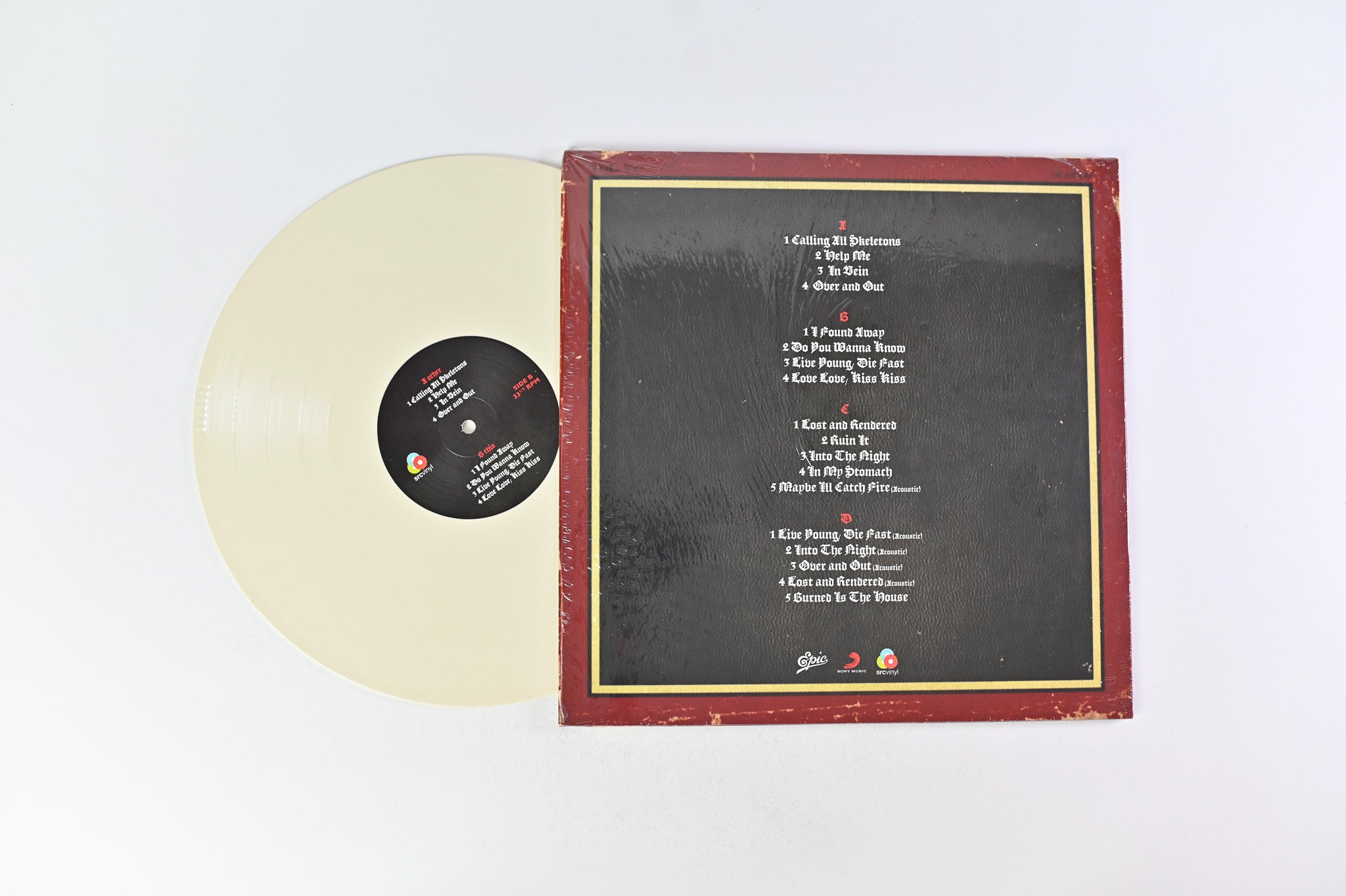 Alkaline Trio - Agony & Irony White Vinyl Unofficial Pressing