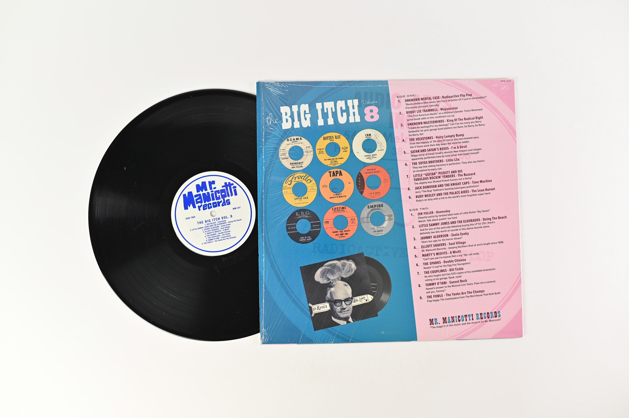 Various - The Big Itch Volume 8 on Mr. Manicotti Records