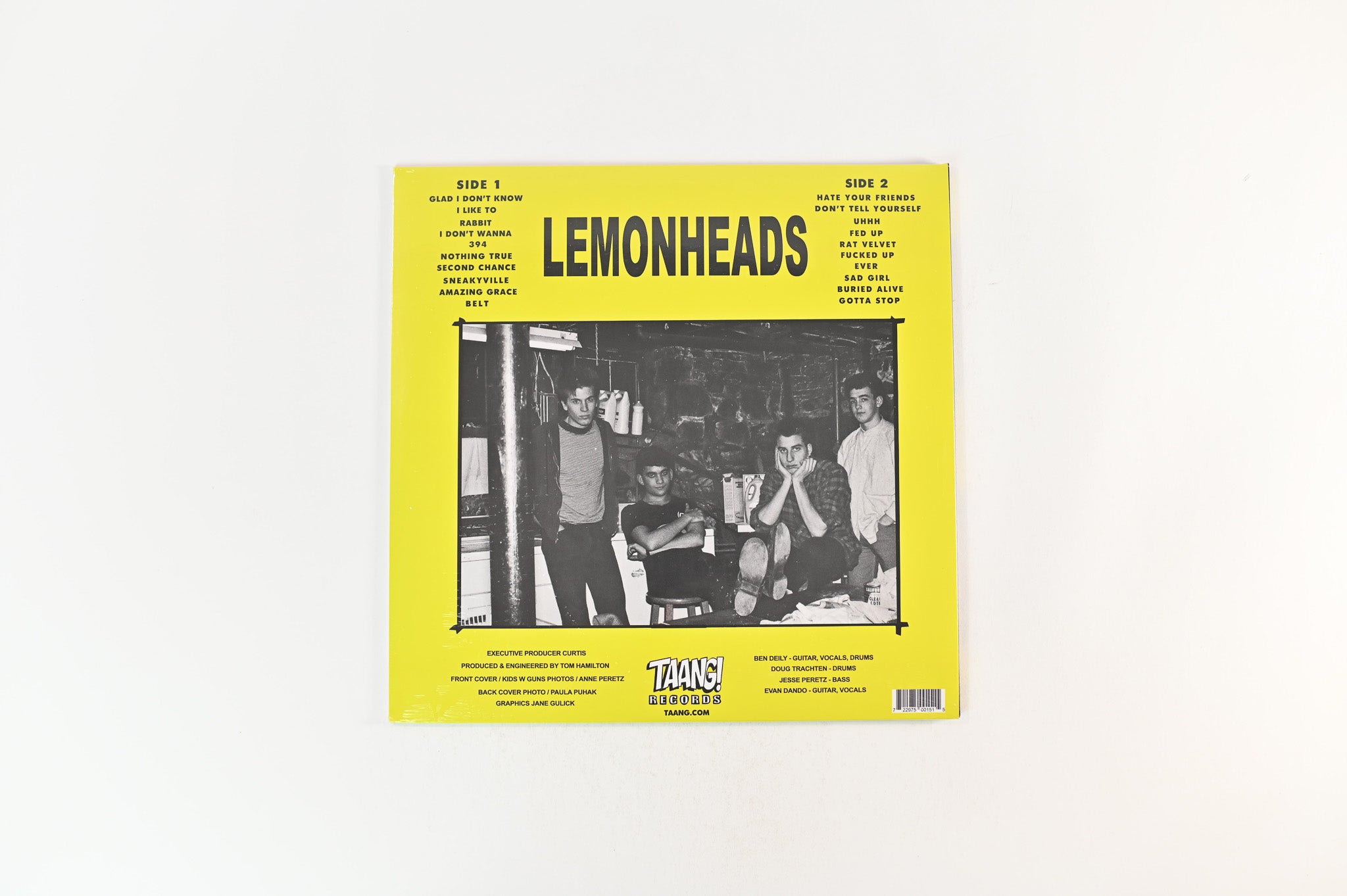 The Lemonheads - Hate Your Friends on Taang! RSD 2021 Ltd Yellow Opaque Reissue Sealed