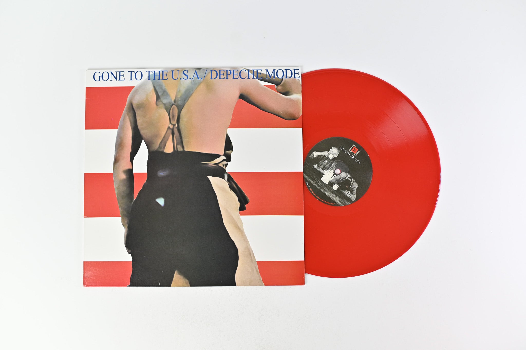 Depeche Mode - Gone To The U.S.A. Red Vinyl Unofficial Pressing