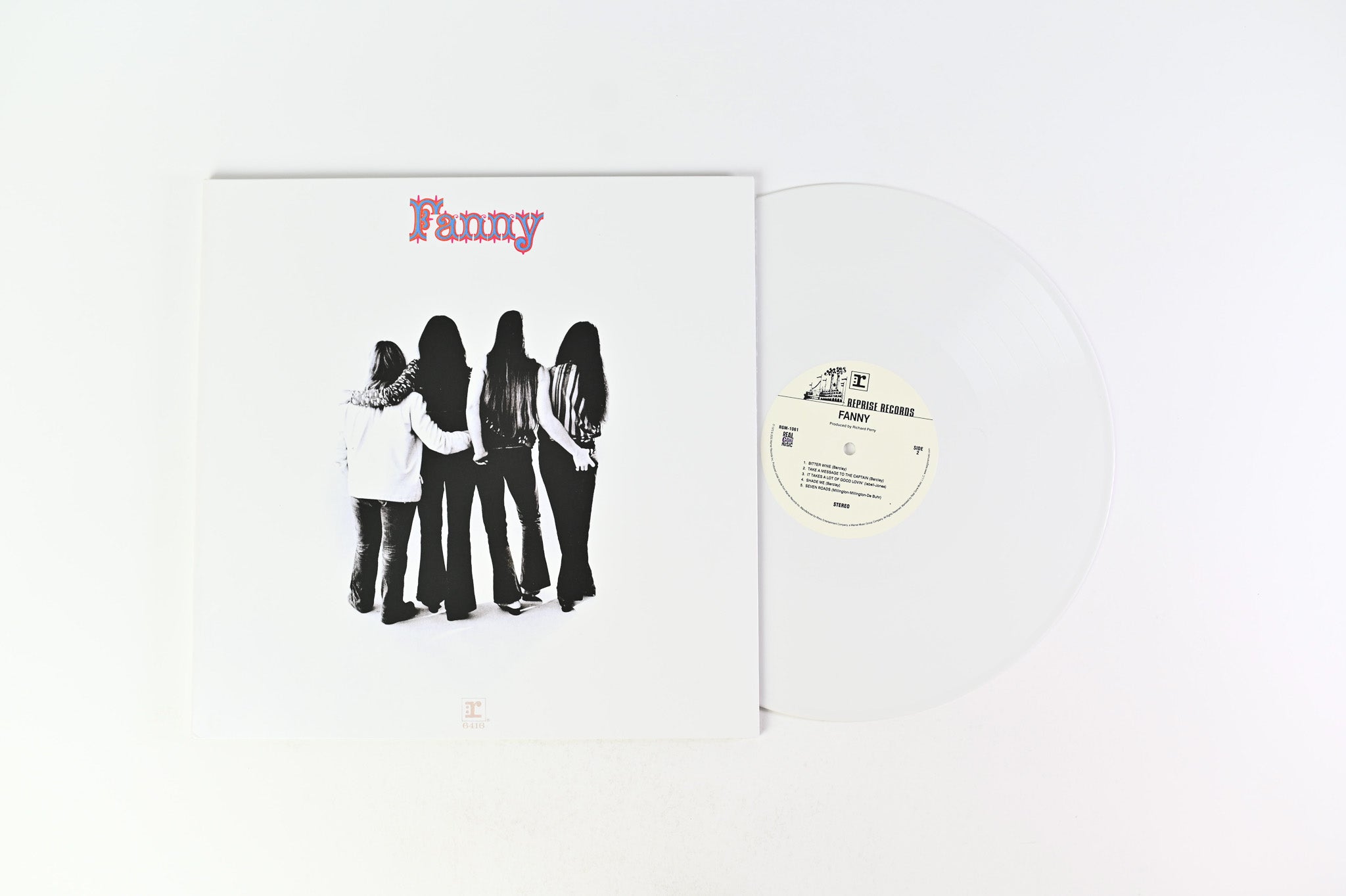 Fanny - Fanny on Real Gone Ltd White Vinyl Reissue