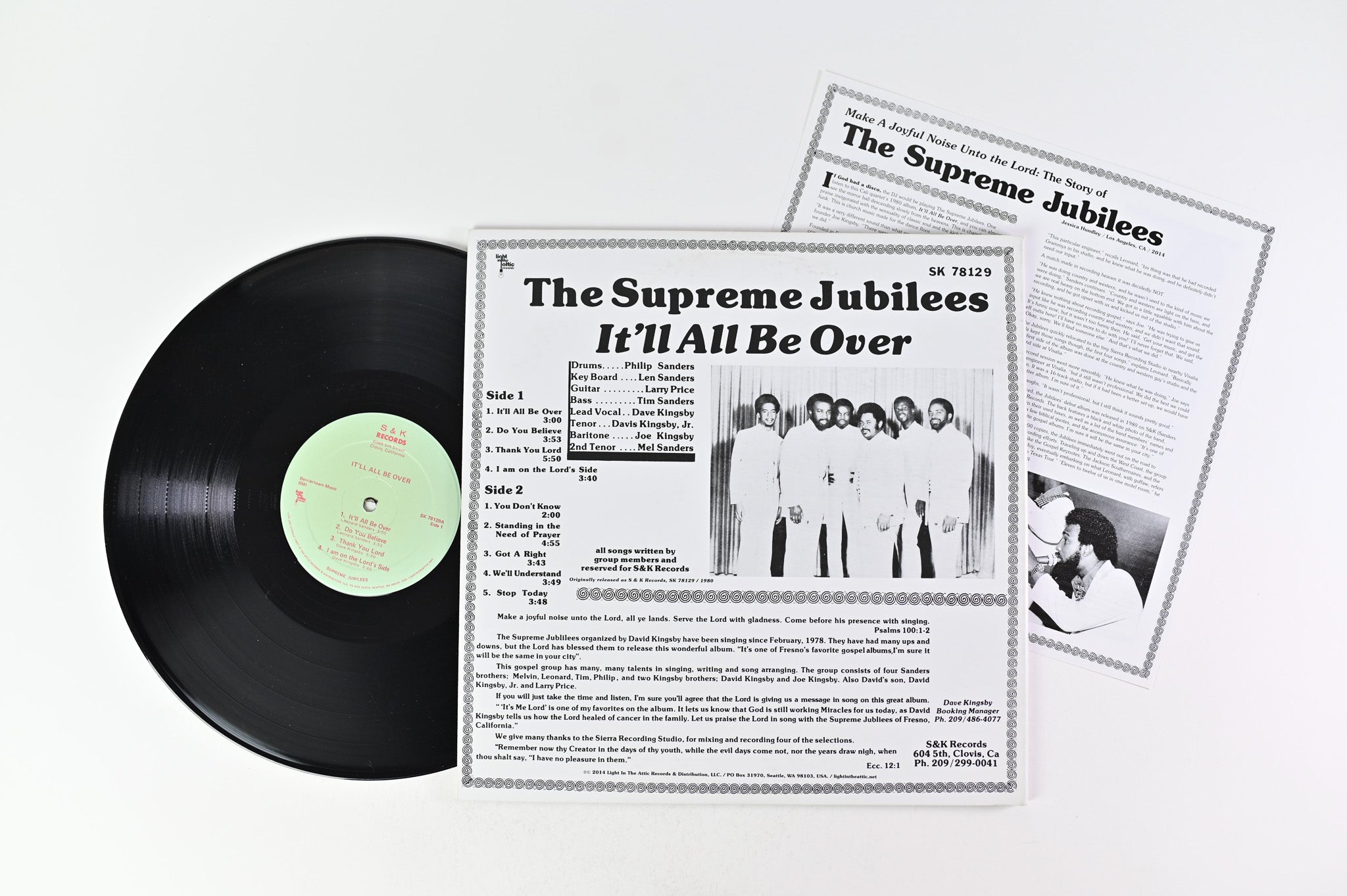 The Supreme Jubilees - It'll All Be Over on Light in the Attic Reissue