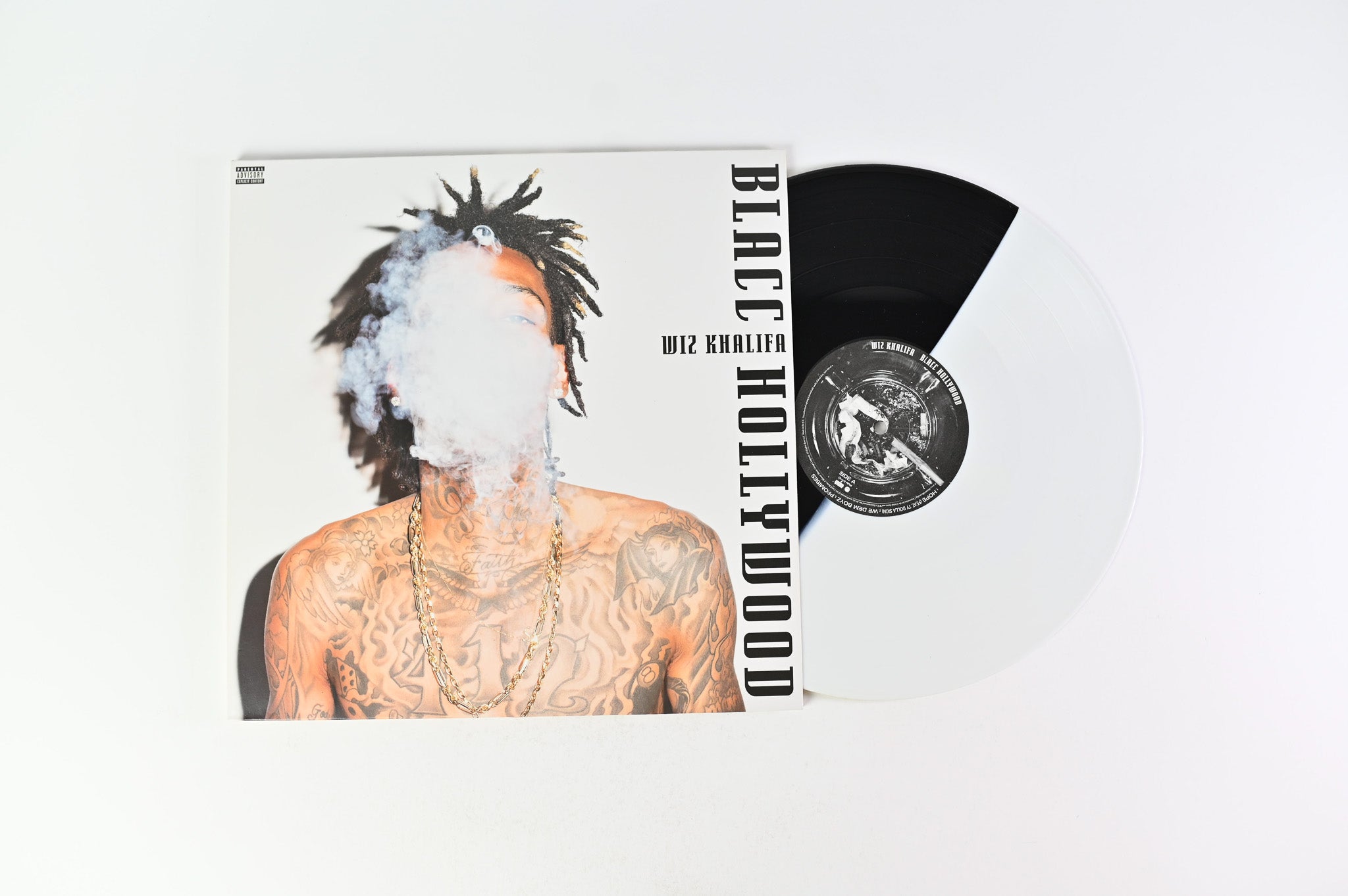 Wiz Khalifa - Blacc Hollywood on Atlantic Black & White Split