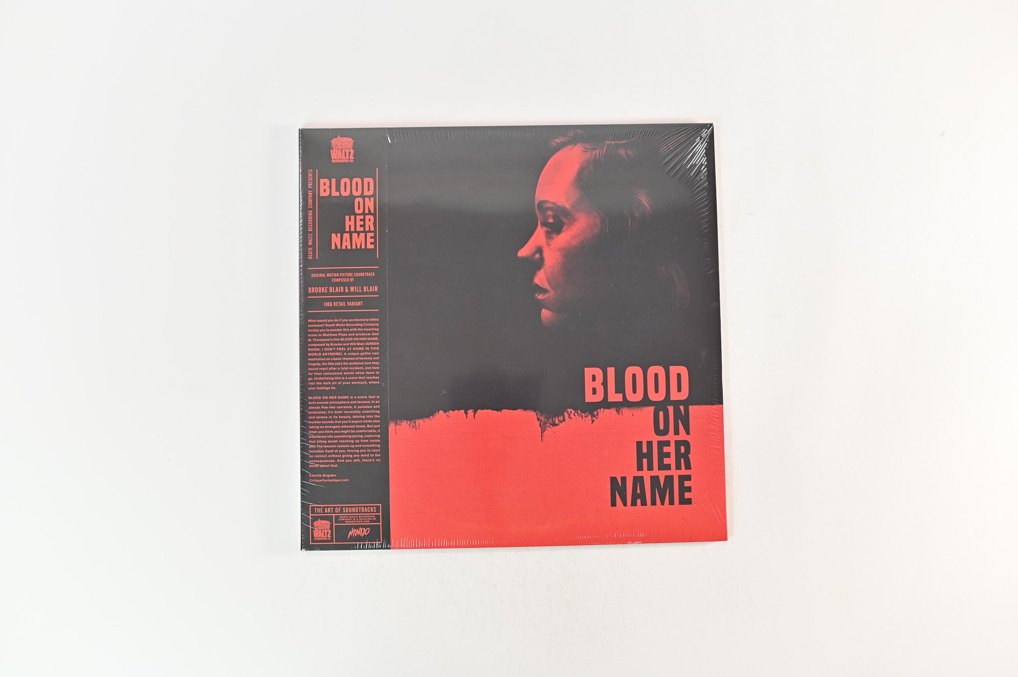 Brooke Blair - Blood On Her Name on Death Waltz Sealed