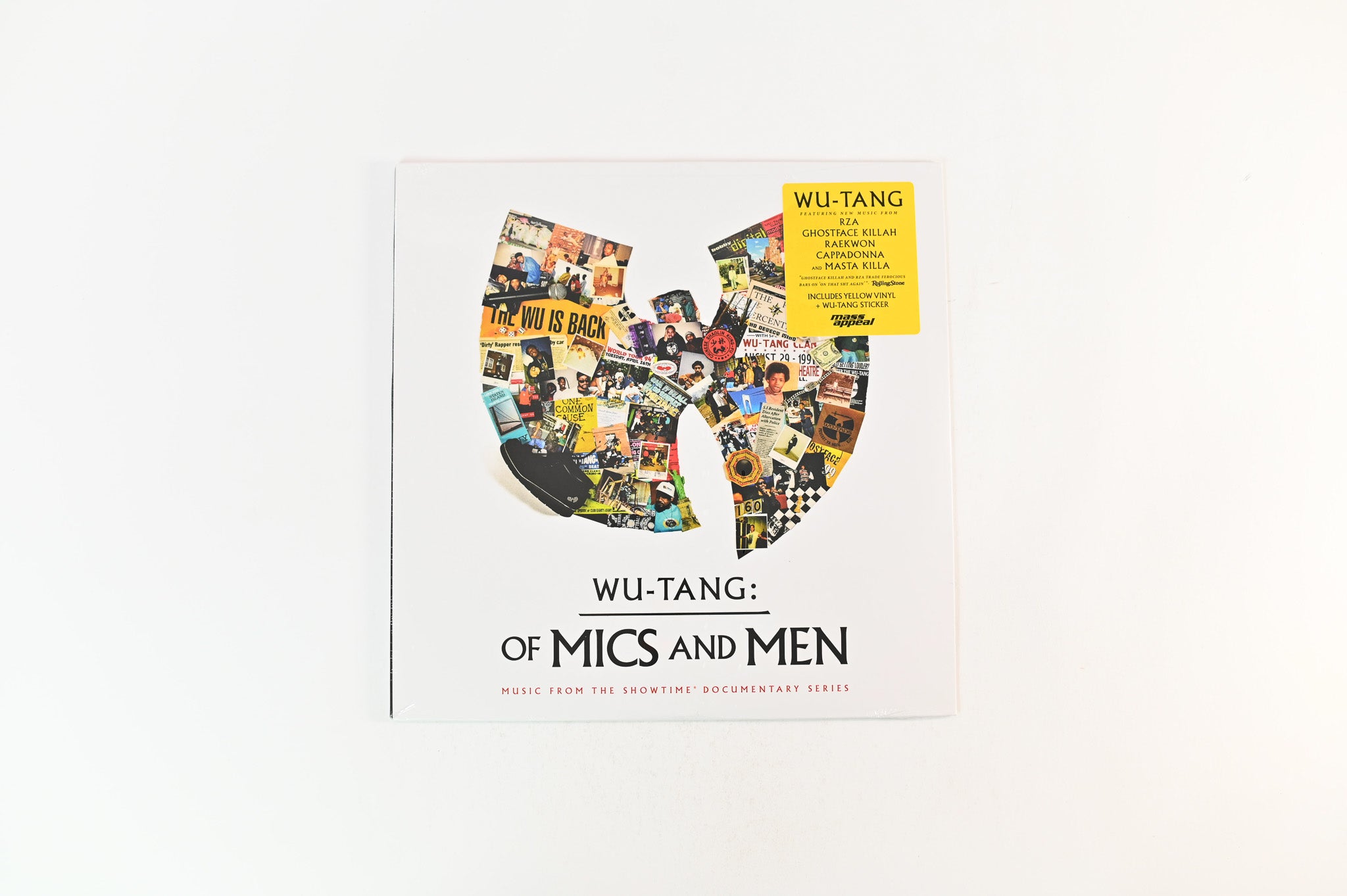 Wu-Tang Clan - Wu-Tang: Of Mics And Men on Mass Appeal Yellow Vinyl Sealed