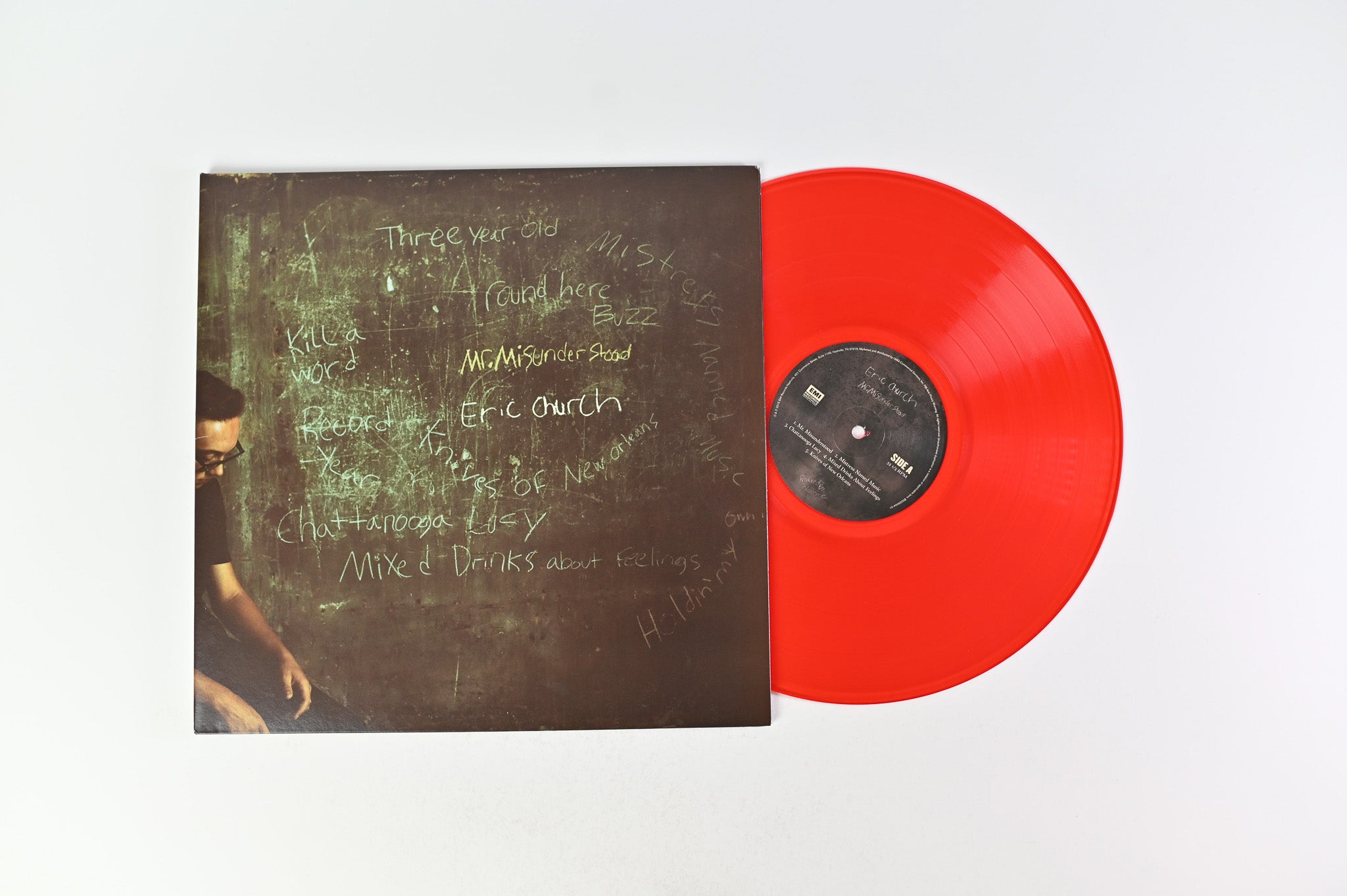 Eric Church - Mr. Misunderstood on EMI Nashville Ltd Red Vinyl Reissue