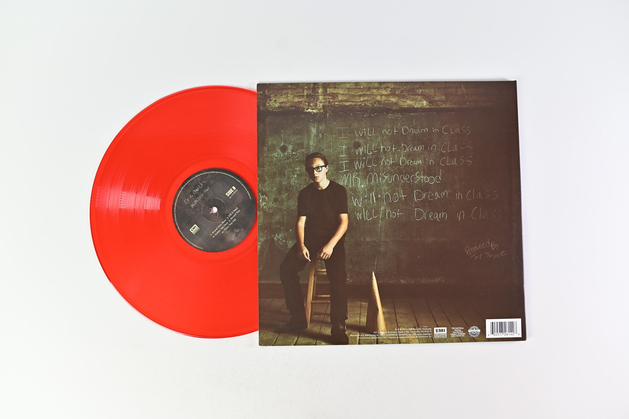 Eric Church - Mr. Misunderstood on EMI Nashville Ltd Red Vinyl Reissue