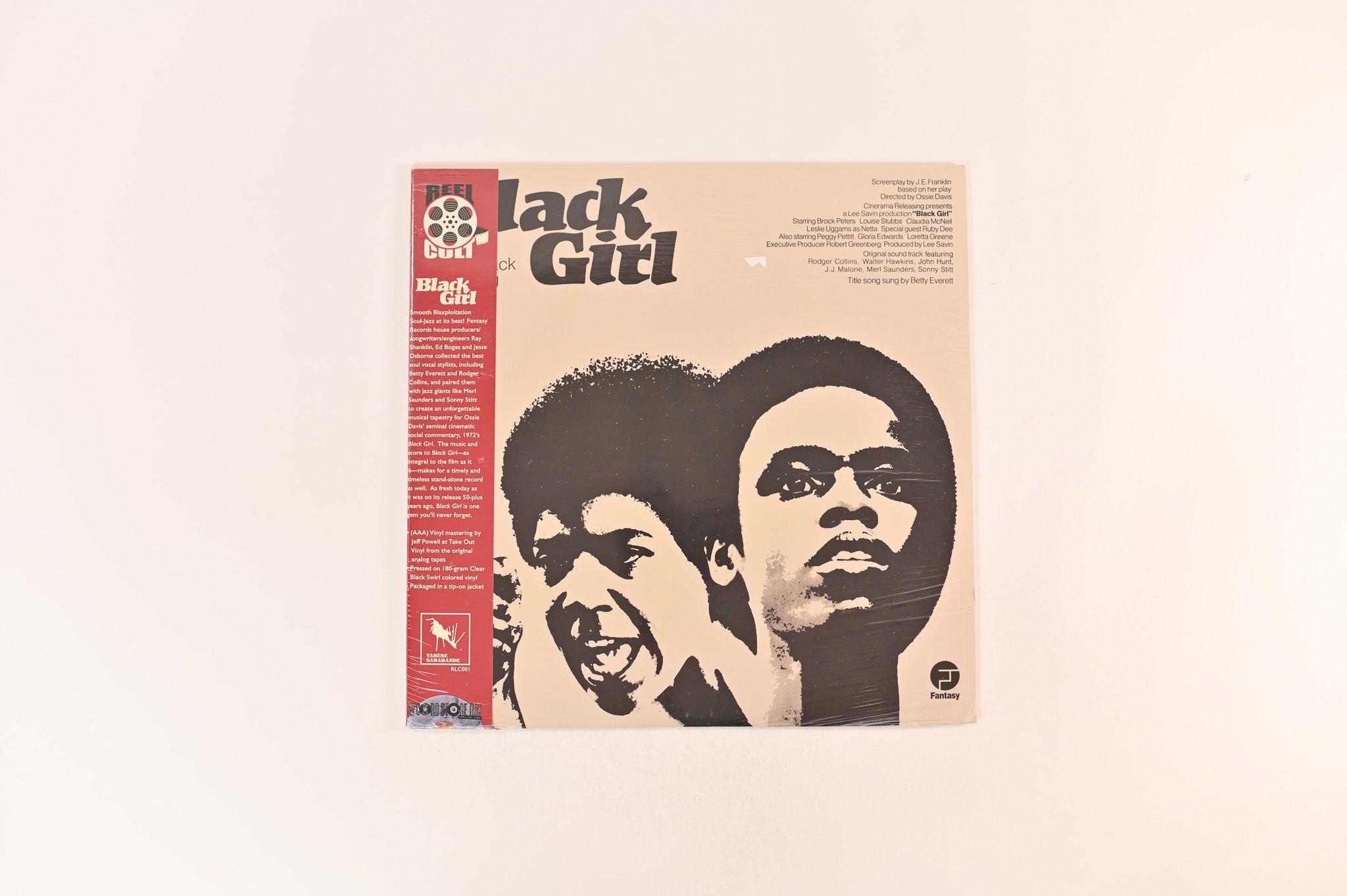 Various - Black Girl (Original Sound Track Recording) on Varese Sarabande RSD 2024 Clear Black Swirl Reissue Sealed