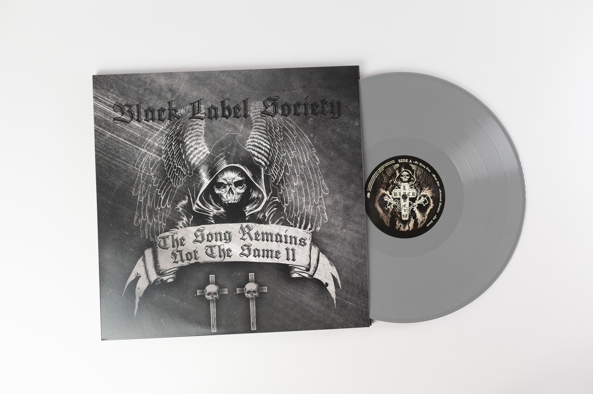 BLS BLACK LABEL SOCIETY SILVER COLOR VINYL THE fashion SONG REMAINS NOT THE SAME II 3XLP