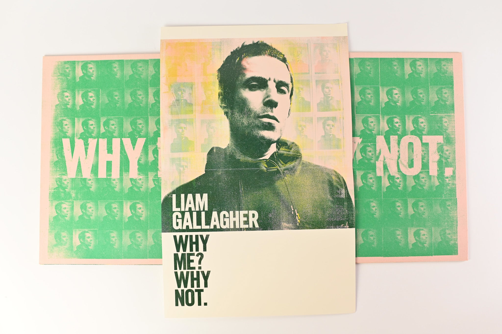 Liam Gallagher - Why Me? Why Not. on Warner Coke Bottle Green