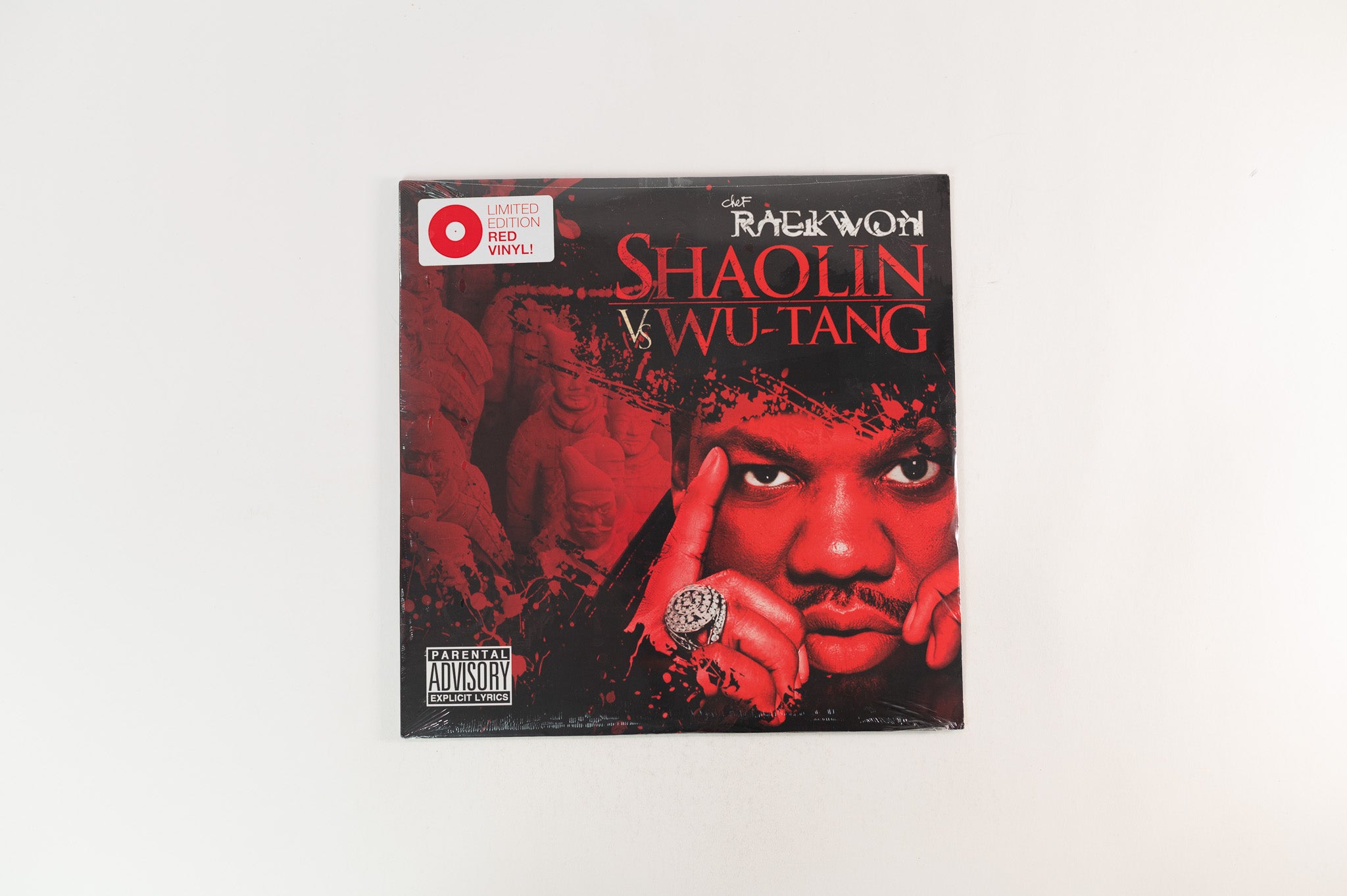 Raekwon - Shaolin Vs. Wu-Tang on Ice H2o Ltd Red Vinyl Sealed