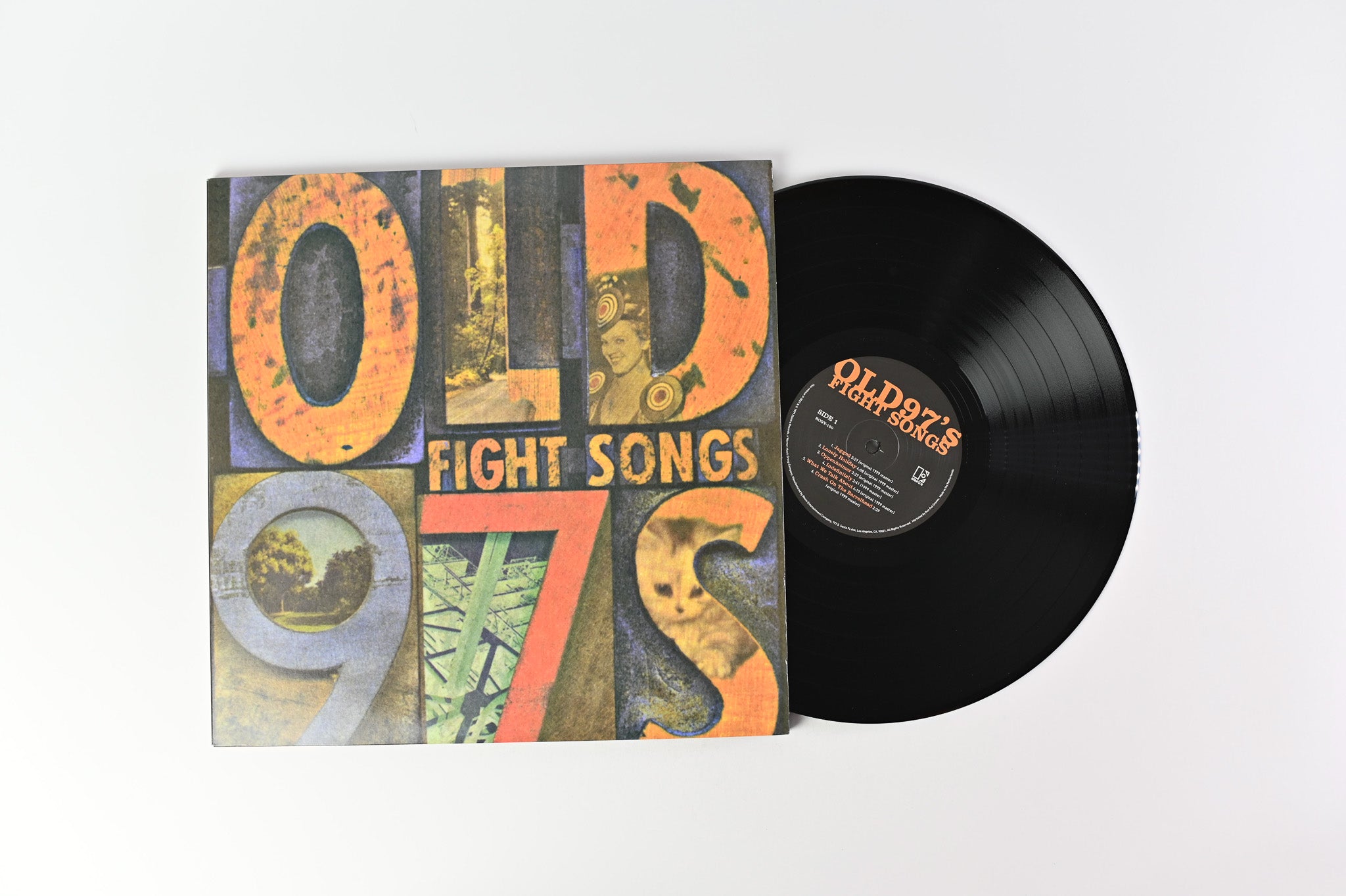 Old 97's - Fight Songs on Run Out Groove Ltd Numbered Reissue