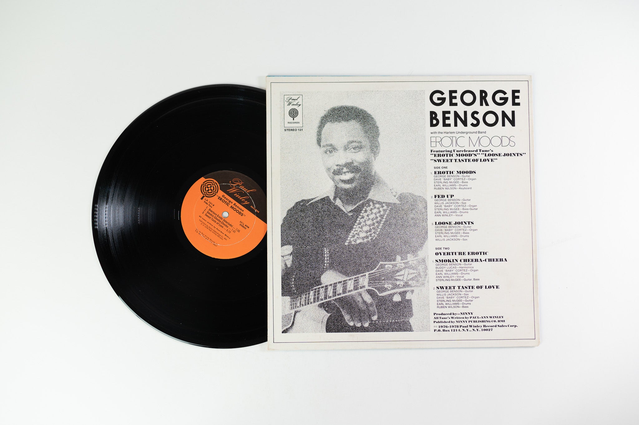 George Benson - Erotic Moods on Paul Winley Records