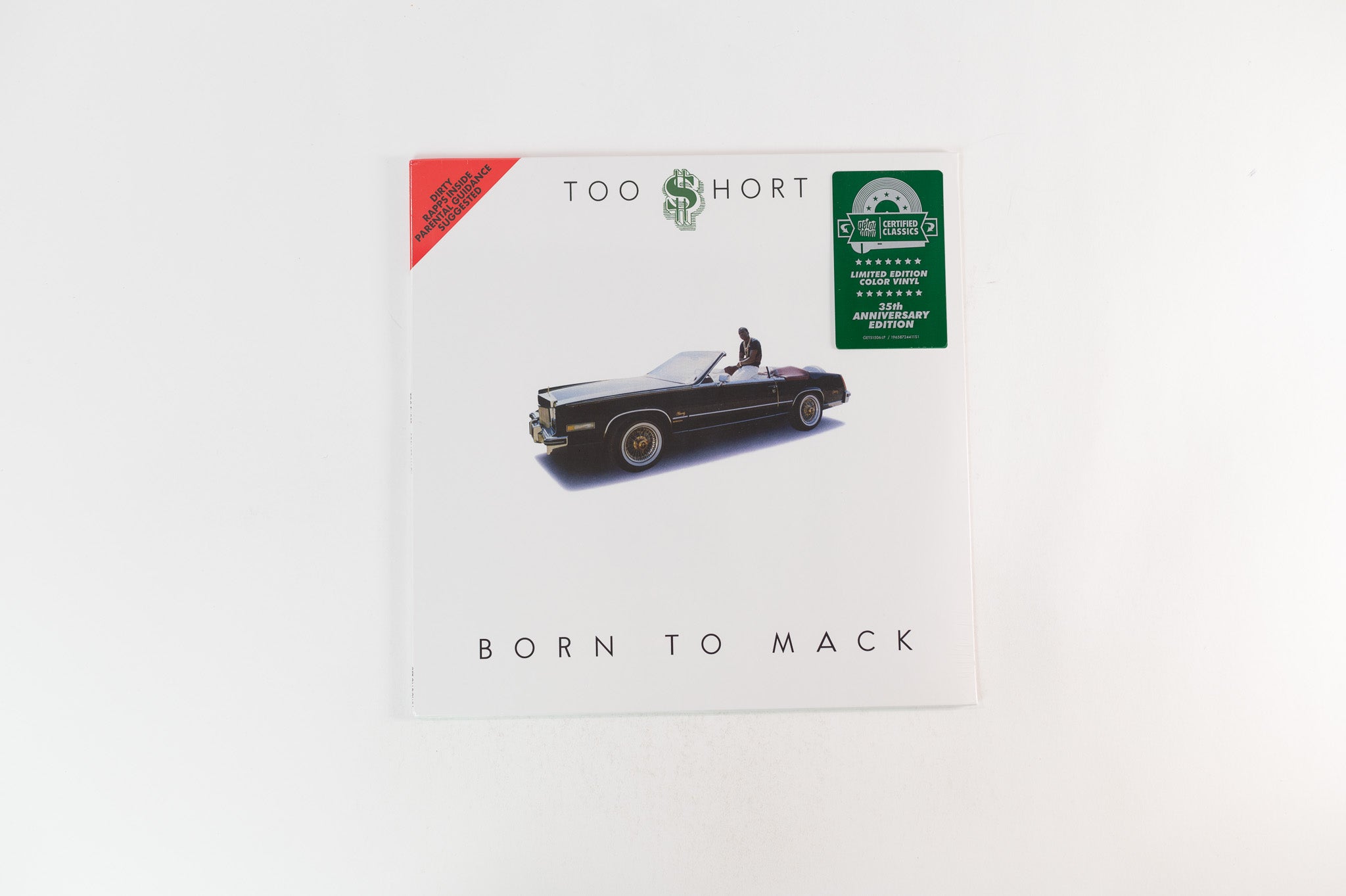 Too Short - Born To Mack on Get on Down Ltd Green Vinyl Reissue Sealed